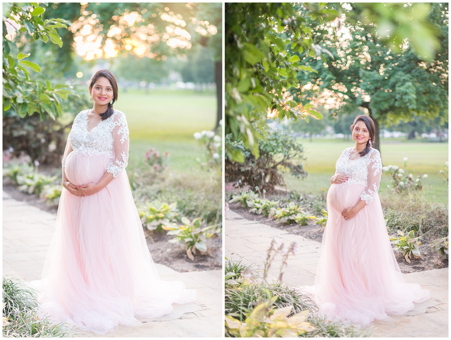 Aurora Gown Baker Park Maternity Session