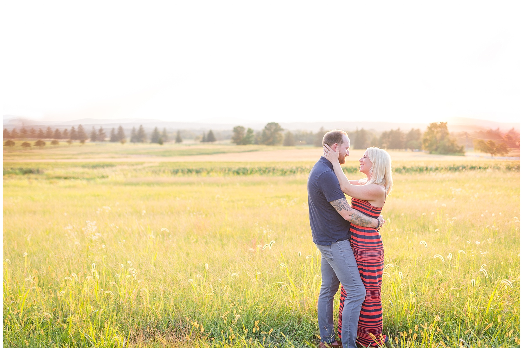 Golden Hour Gettysburg Battlefield Engagement Shoot