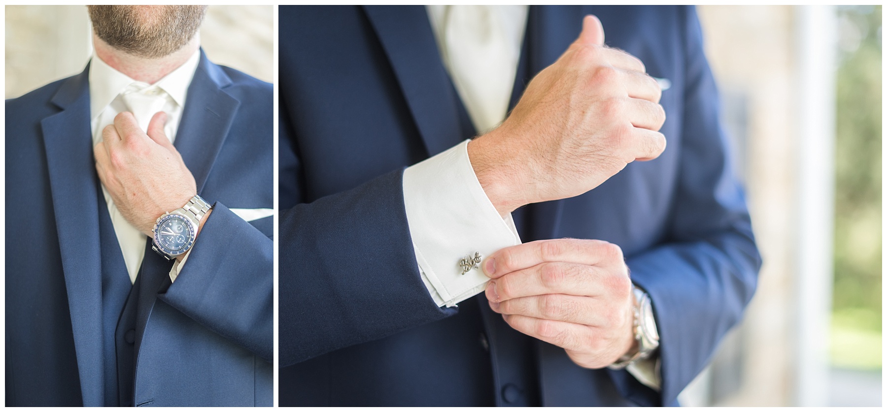 groom getting ready photos