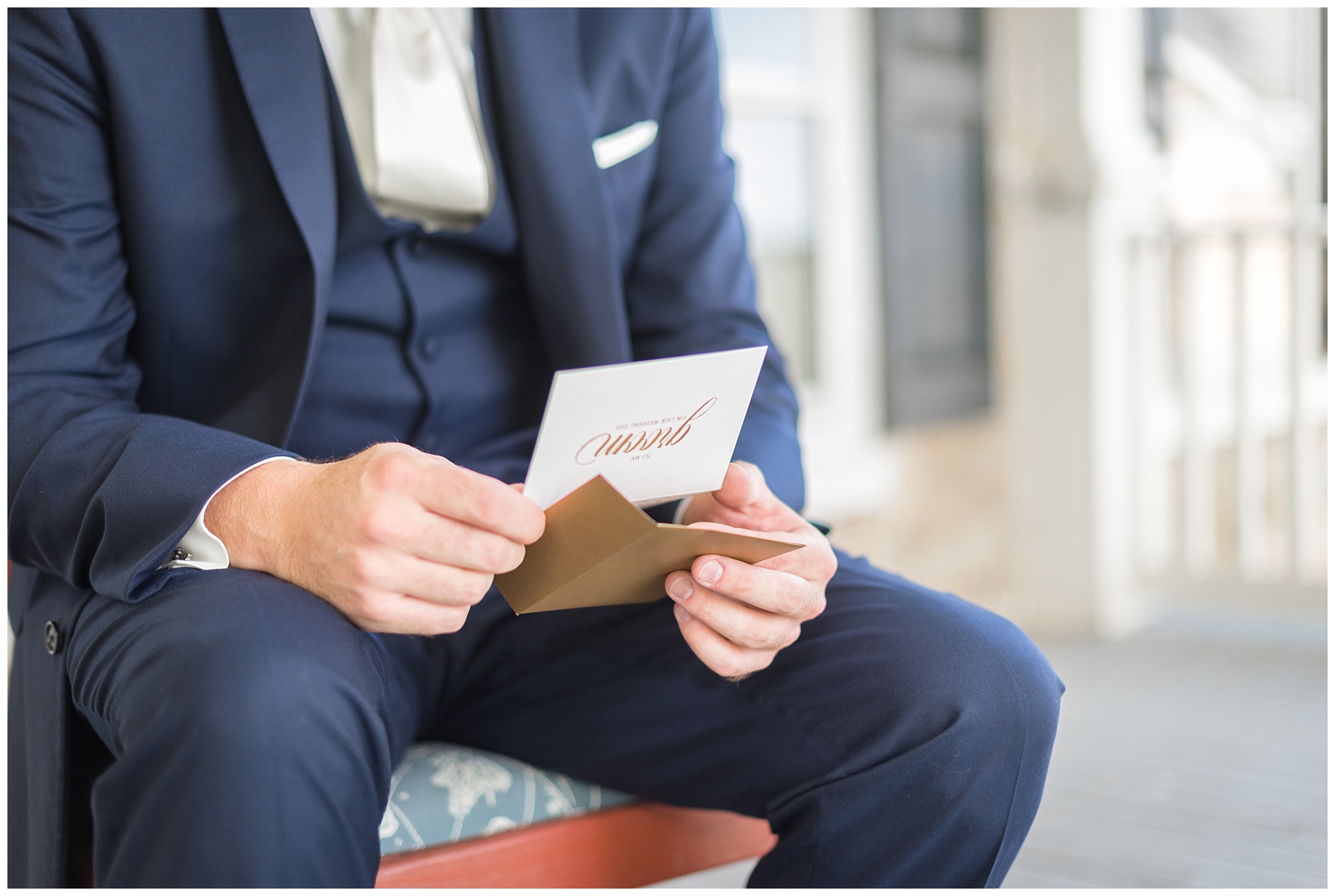 Springfield Manor Wedding groom portraits