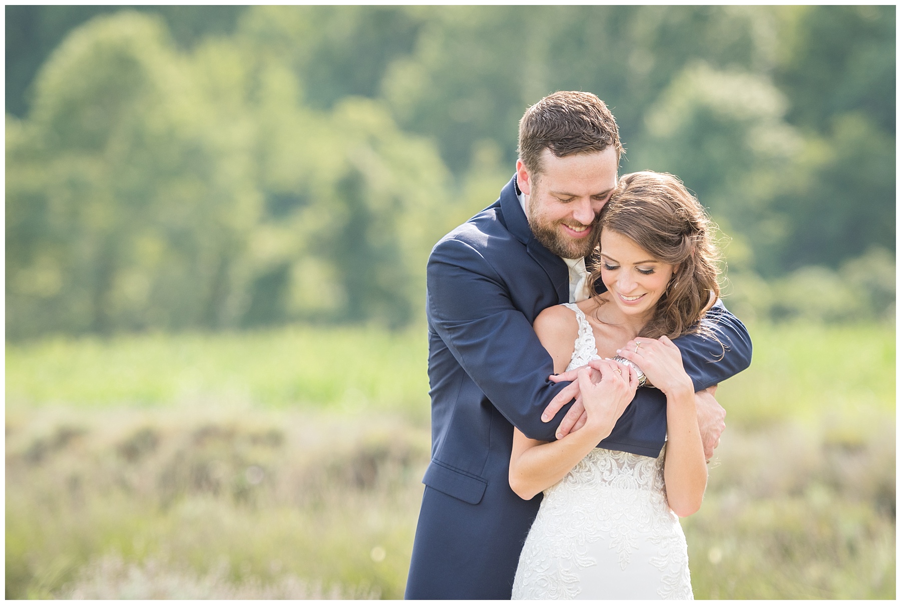 Springfield Manor Wedding lavender field