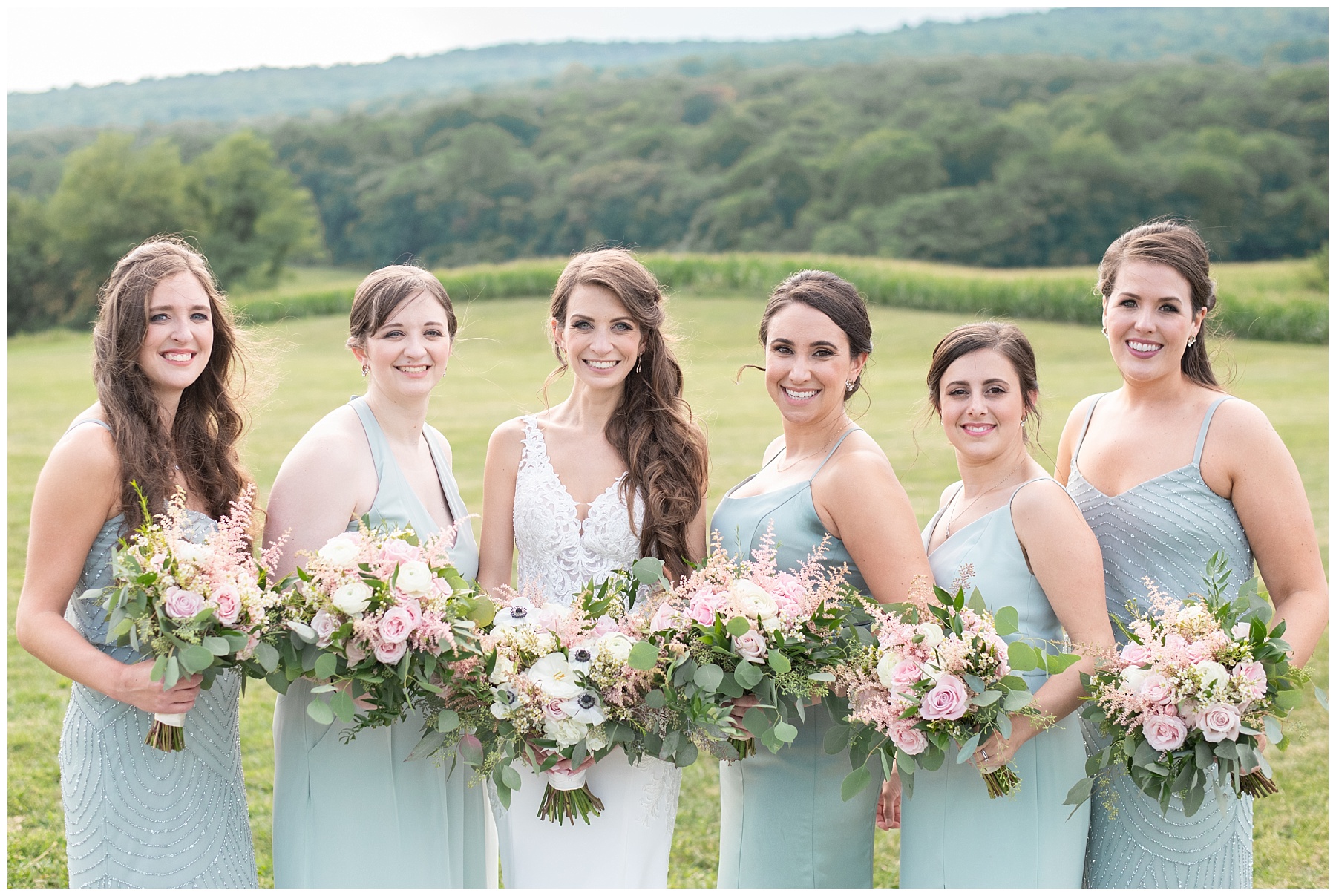Springfield Manor wedding bridesmaids photos