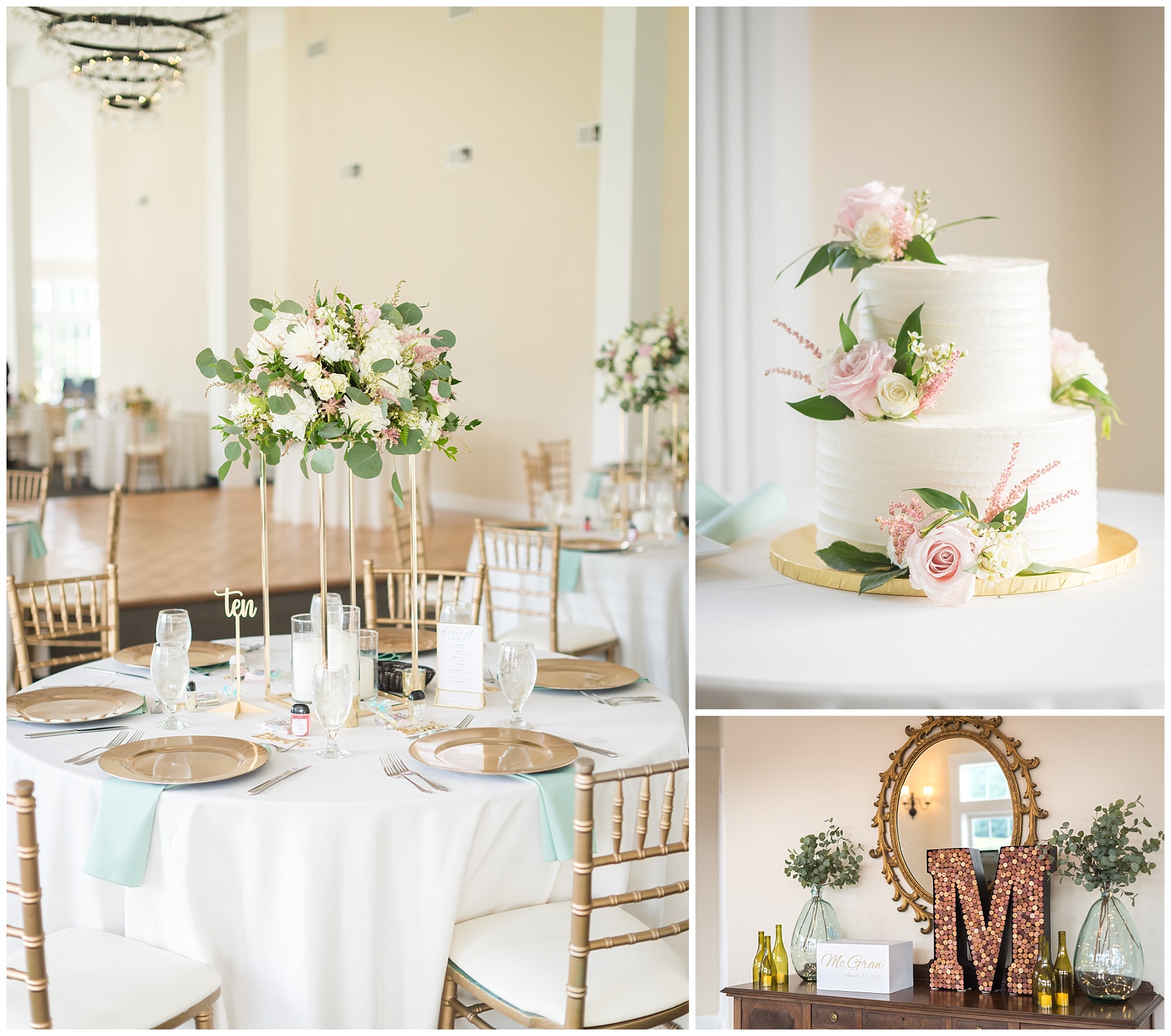 Springfield Manor Wedding reception