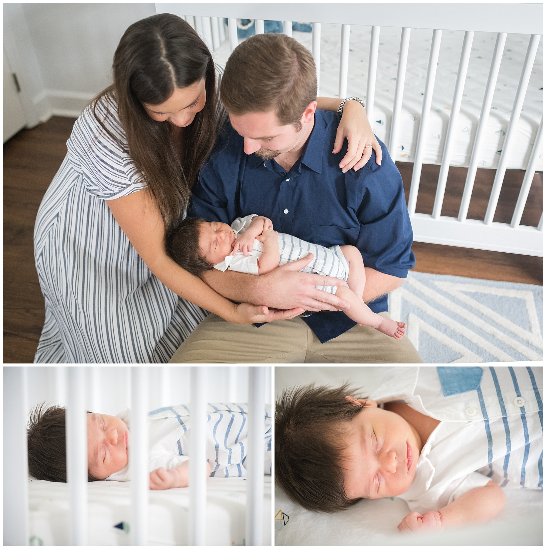baltimore newborn photography indoor lifestyle shoot