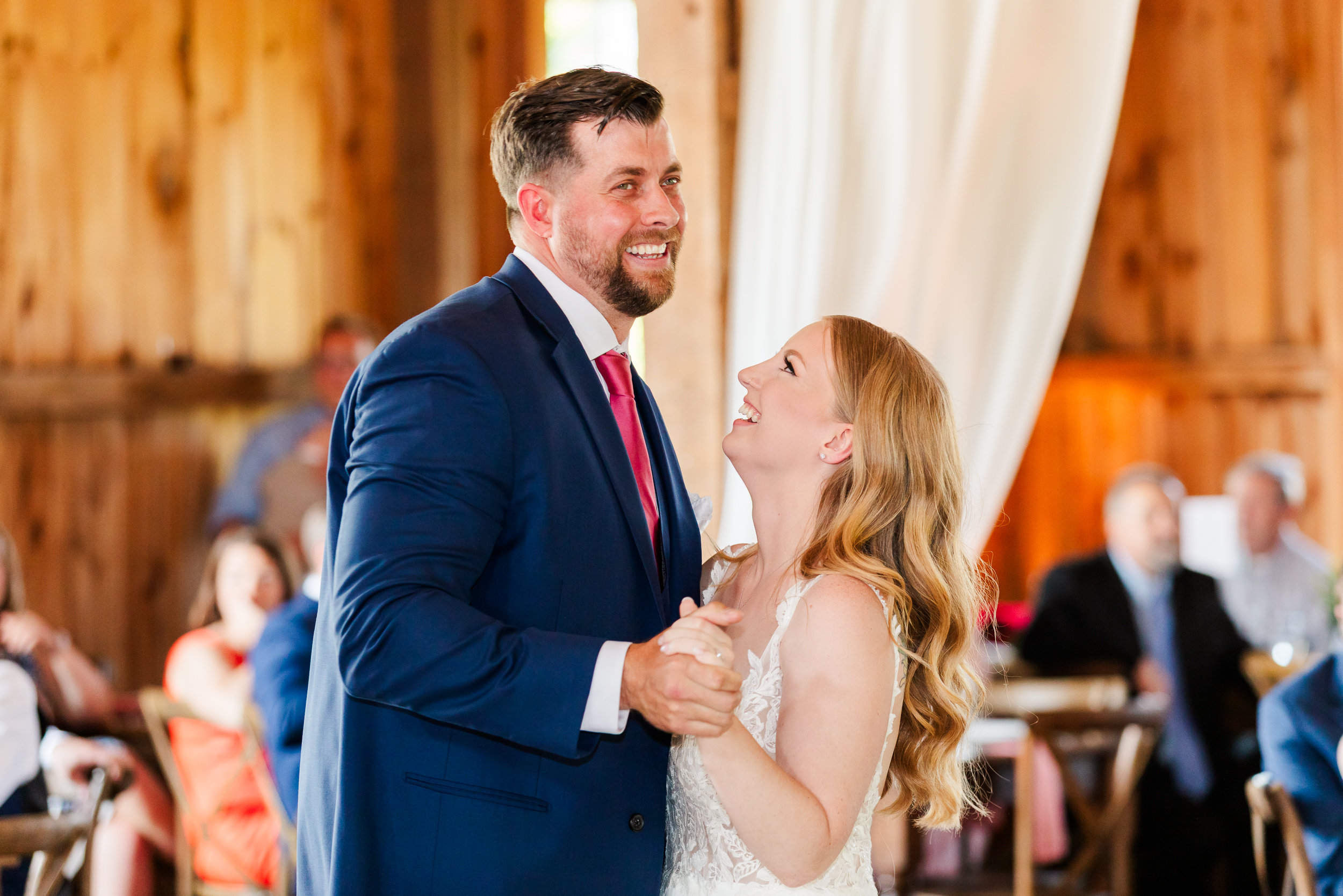 First dance during a Bluebird Manor wedding reception
