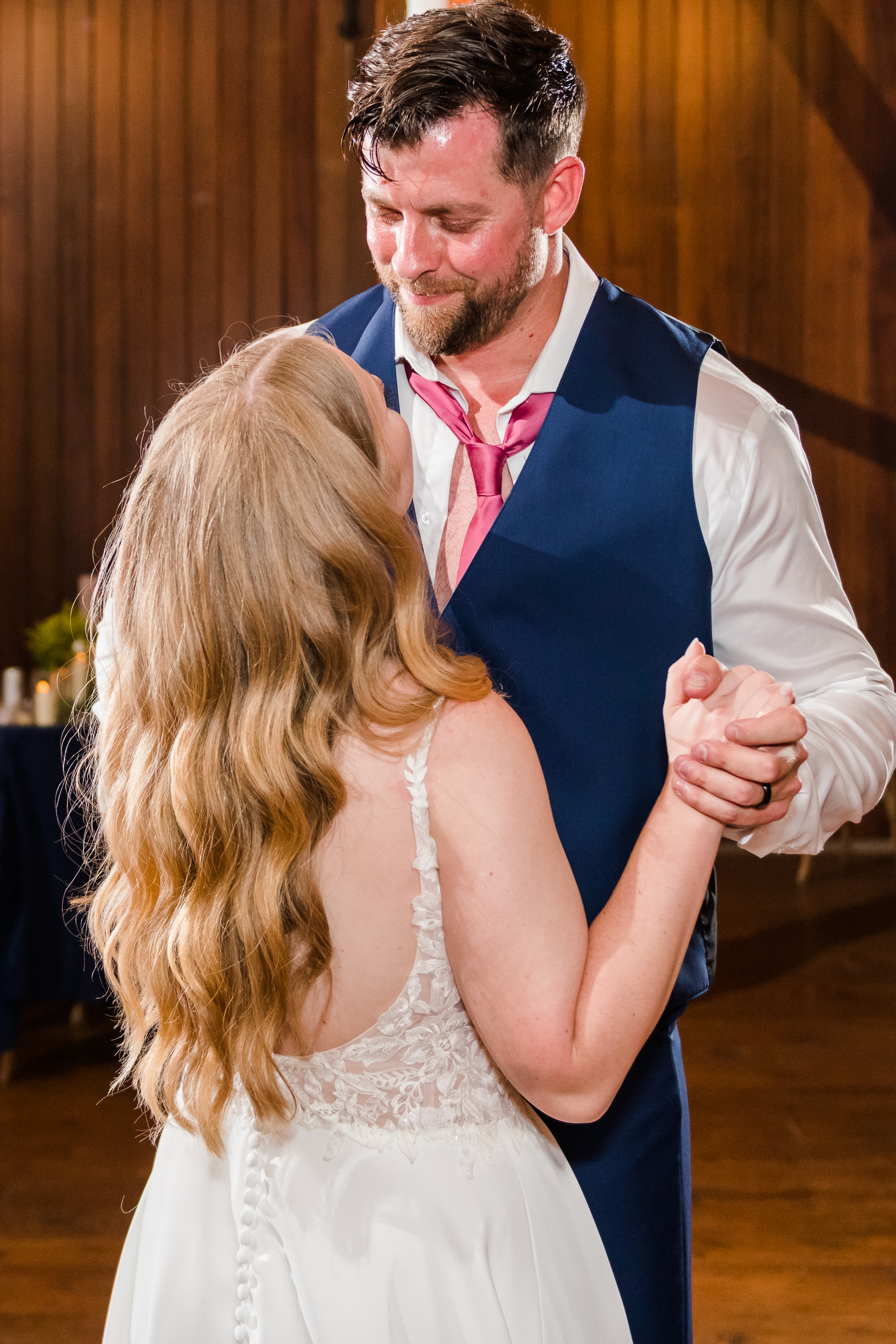 First dance during a Bluebird Manor wedding reception