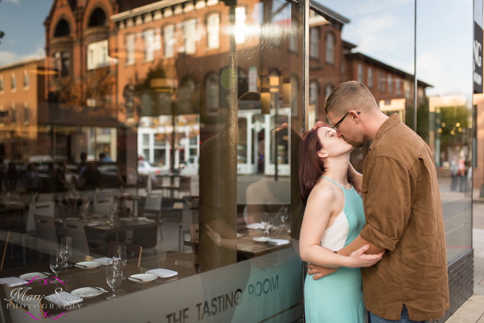 Downtown Frederick Engagement Shoot