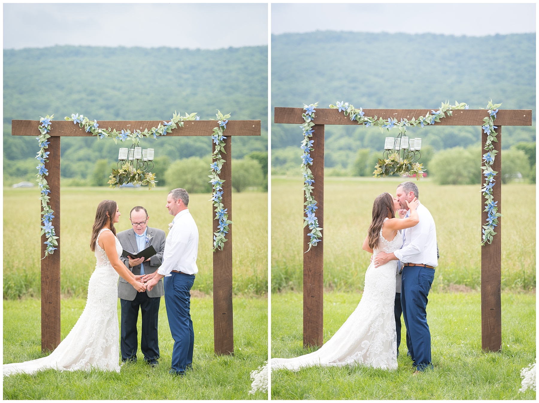 Frederick Maryland Country Wedding Ceremony