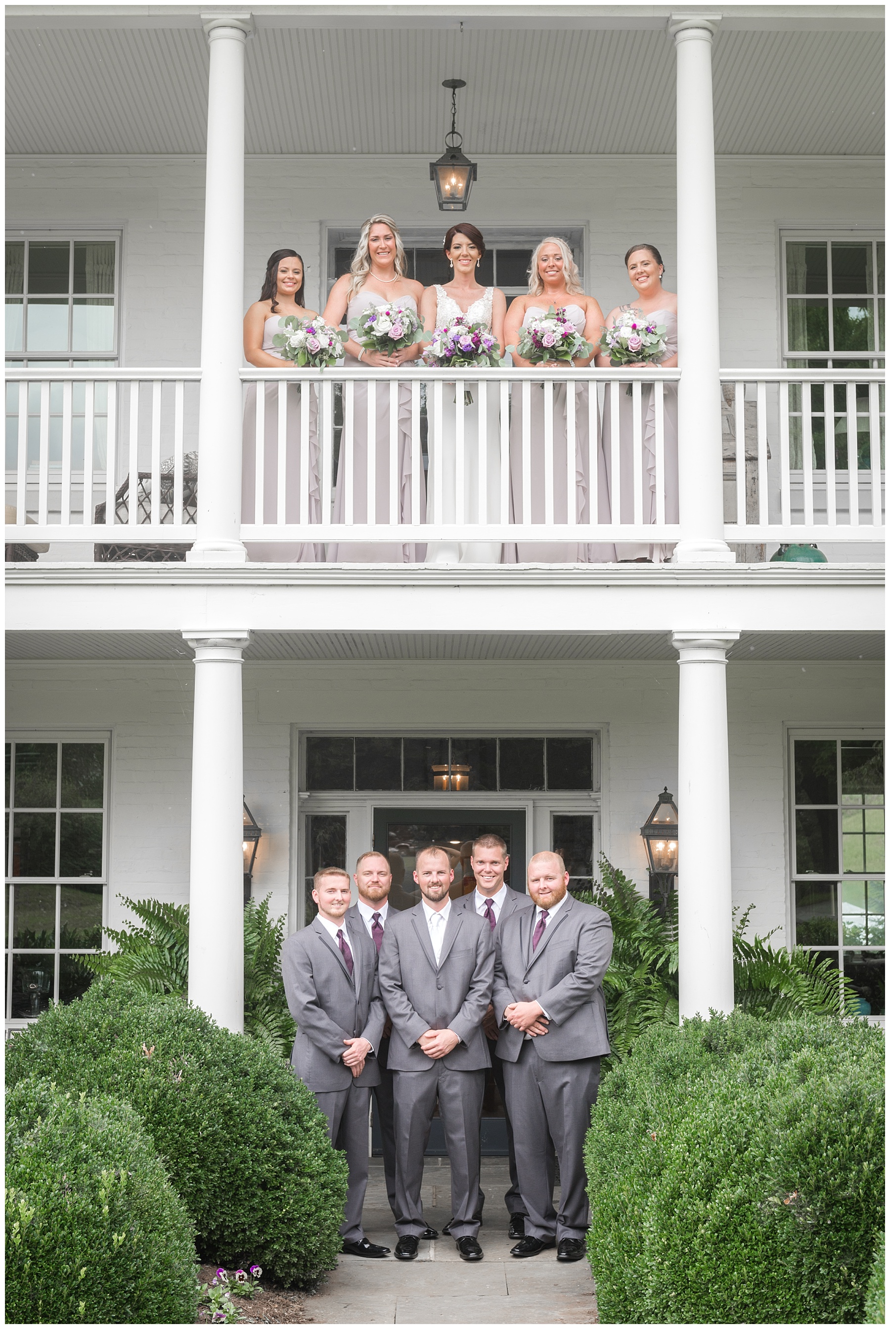 Glen Ellen Farm Wedding Pictures Front Porch