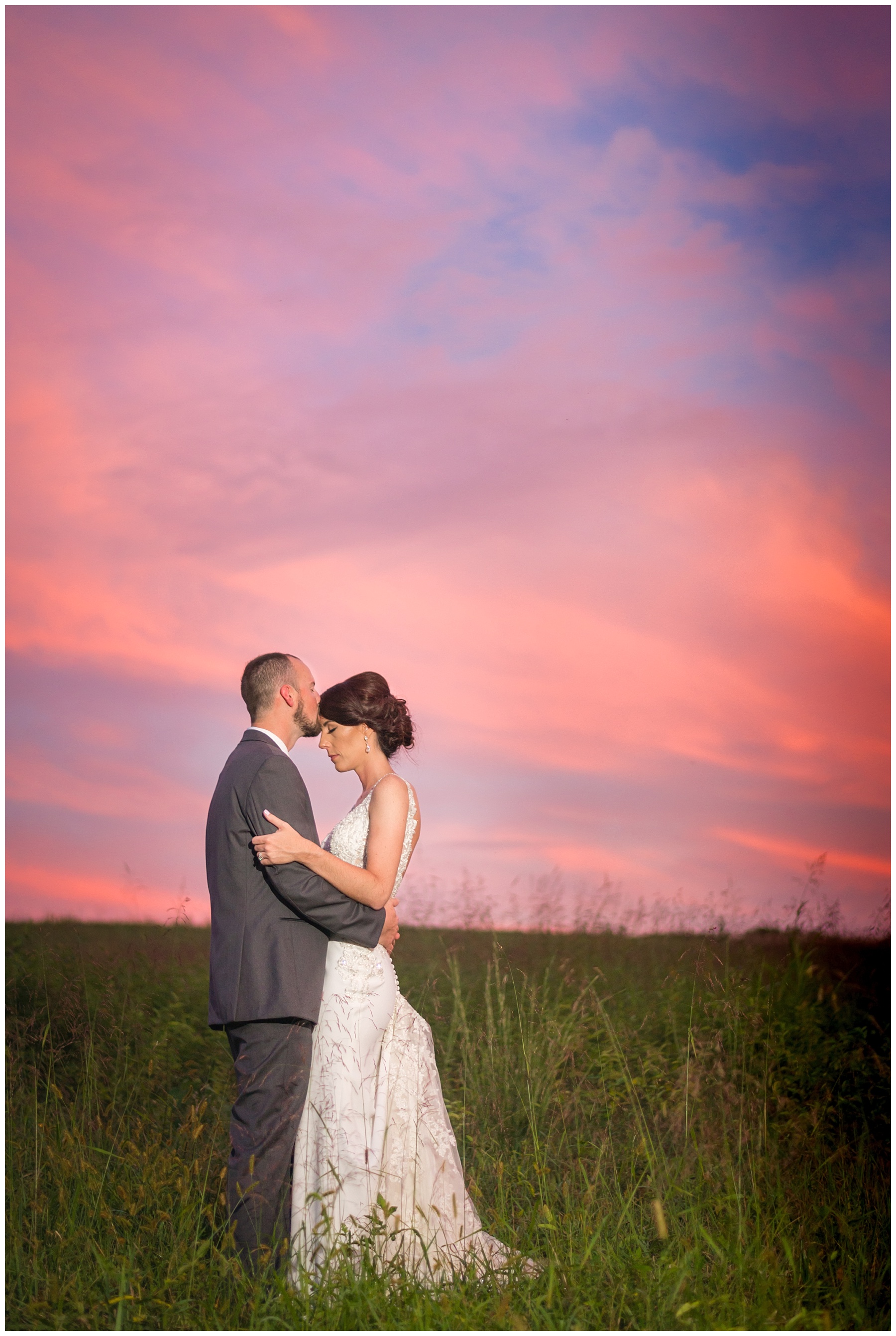 Glen Ellen Farm Wedding Pictures Gorgeous Sunset Portraits