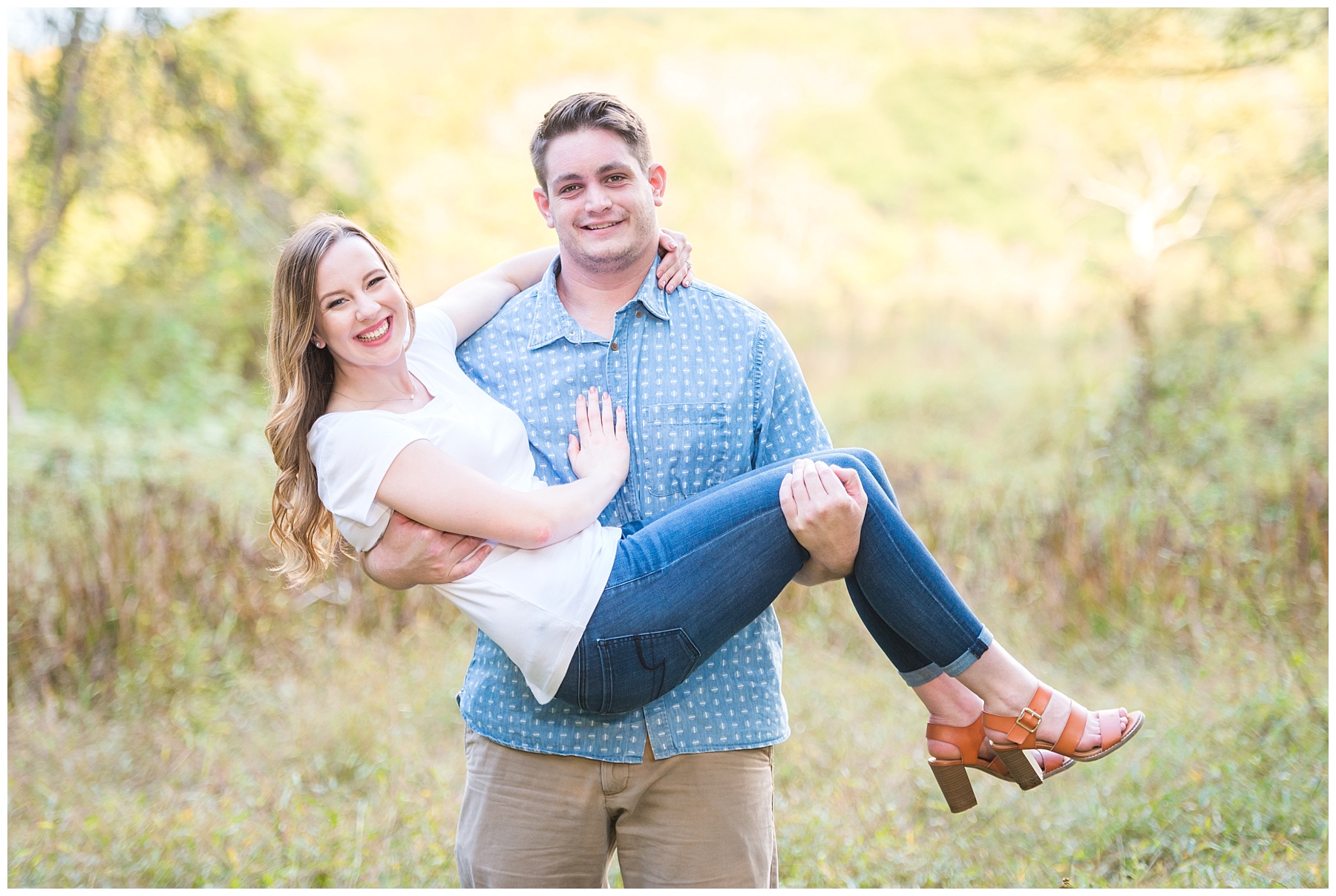 Frederick Maryland Country Engagement Shoot Mary Sarah Photography