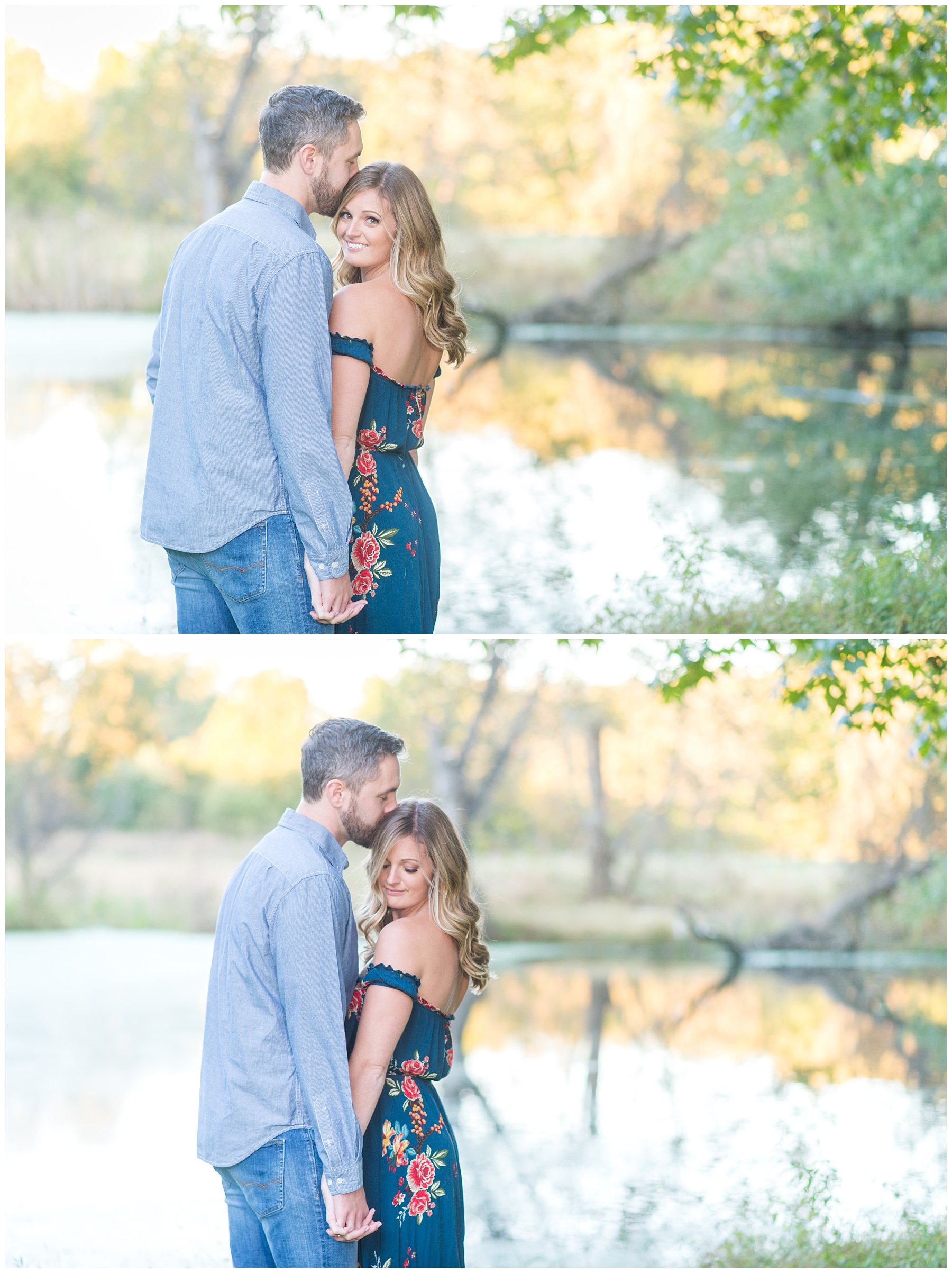 Frederick MD Fall Engagement Shoot Dog Engagement Pictures Mary Sarah Photography