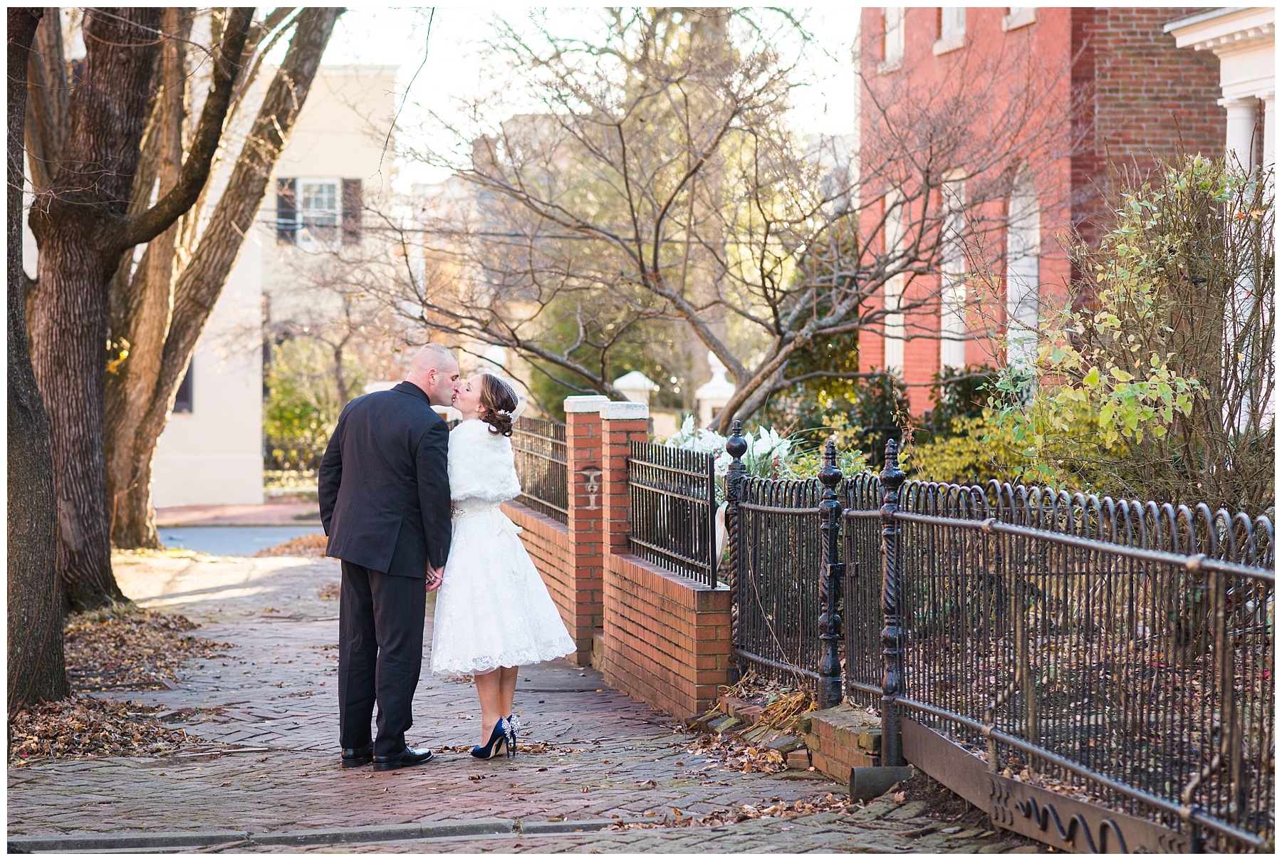 Downtown Frederick MD Elopement Shoot