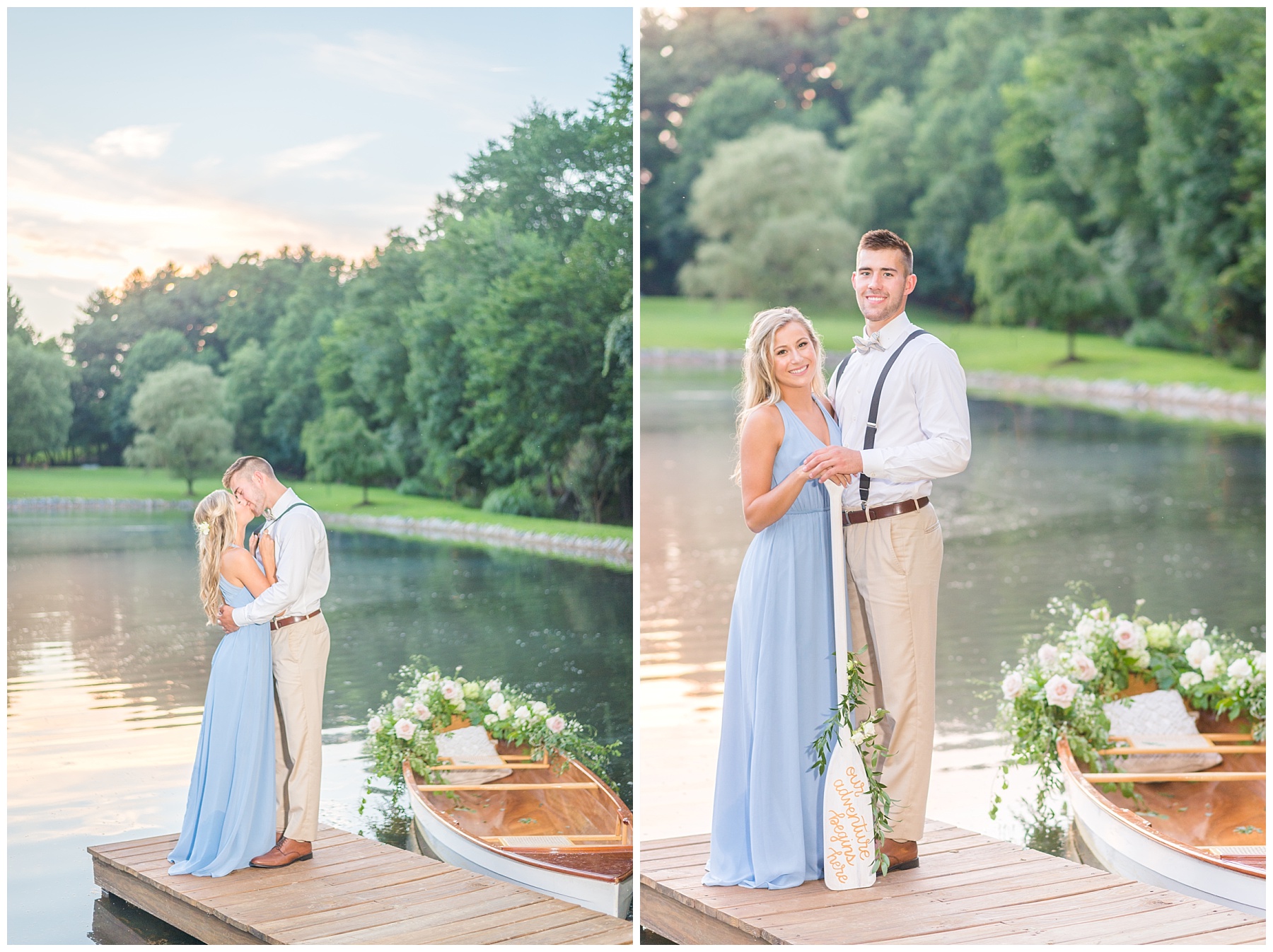 Gorgeous Canoe Engagement Shoot Annapolis Wedding Photographer Mary Sarah Photography