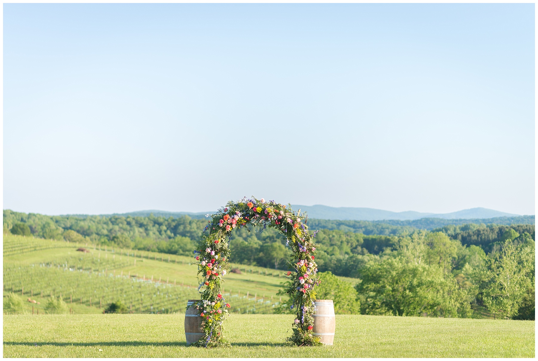 Stone Tower Winery Wedding Ceremony Northern Virginia Wedding Photographer