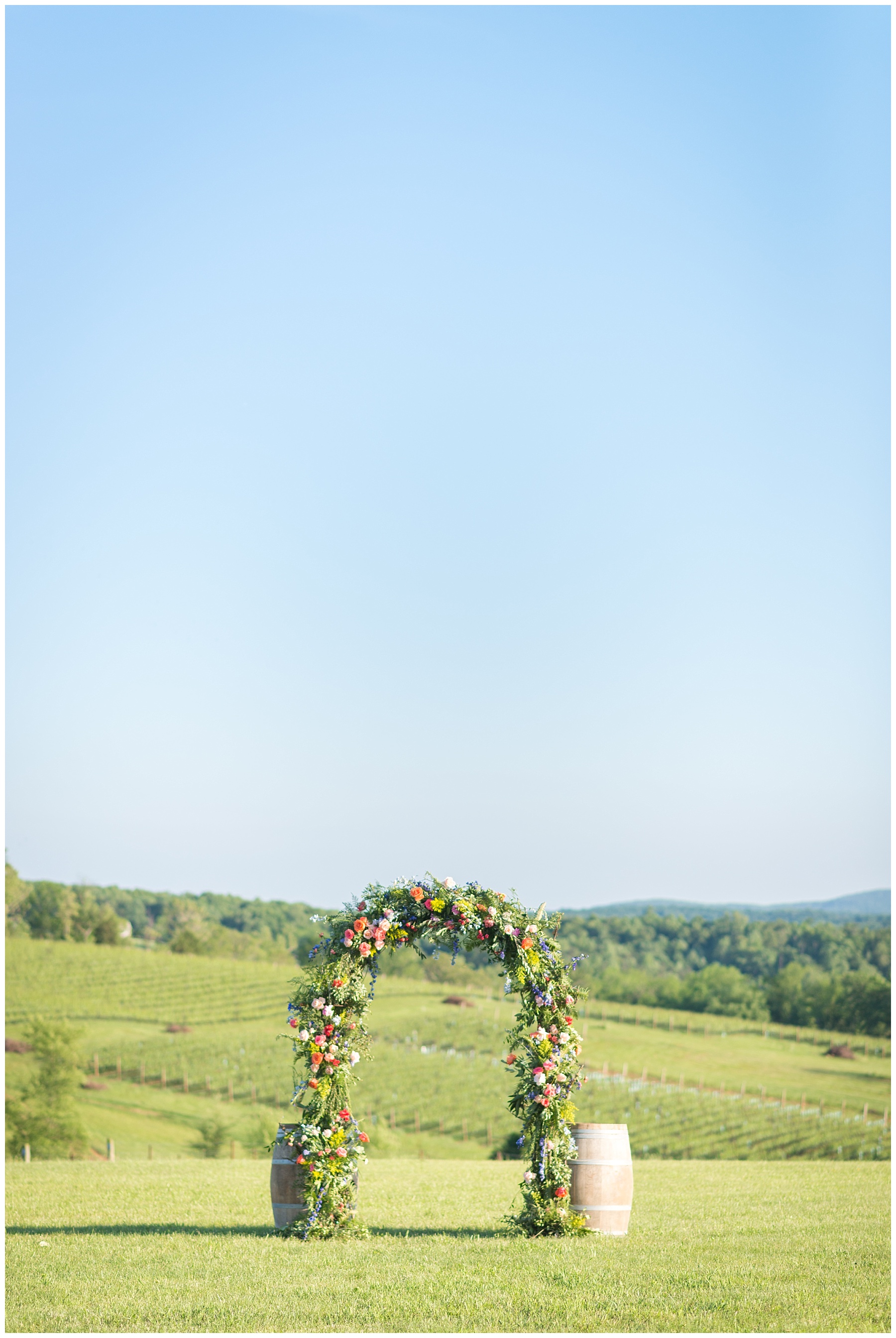 Stone Tower Winery Wedding Ceremony Northern Virginia Wedding Photographer