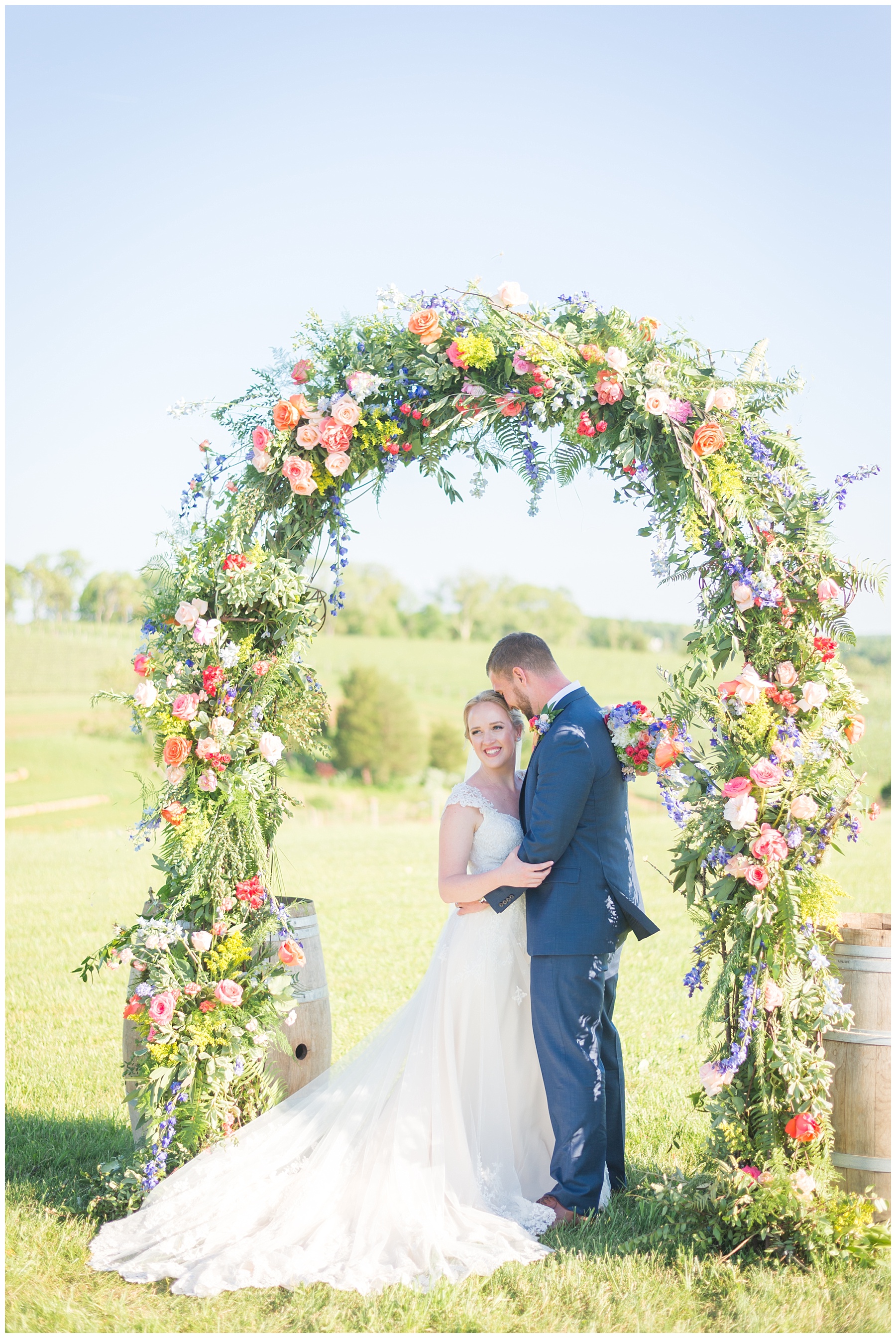 Stone Tower Winery Wedding Photos Ceremony