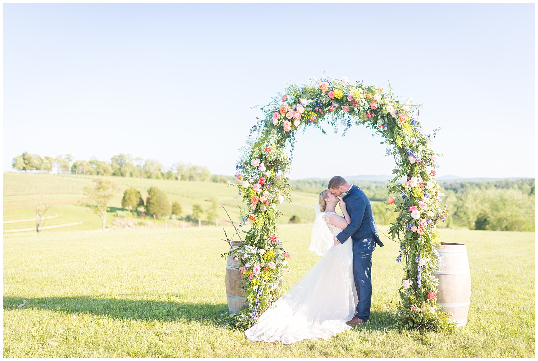 Stone Tower Winery Wedding Ceremony Photos