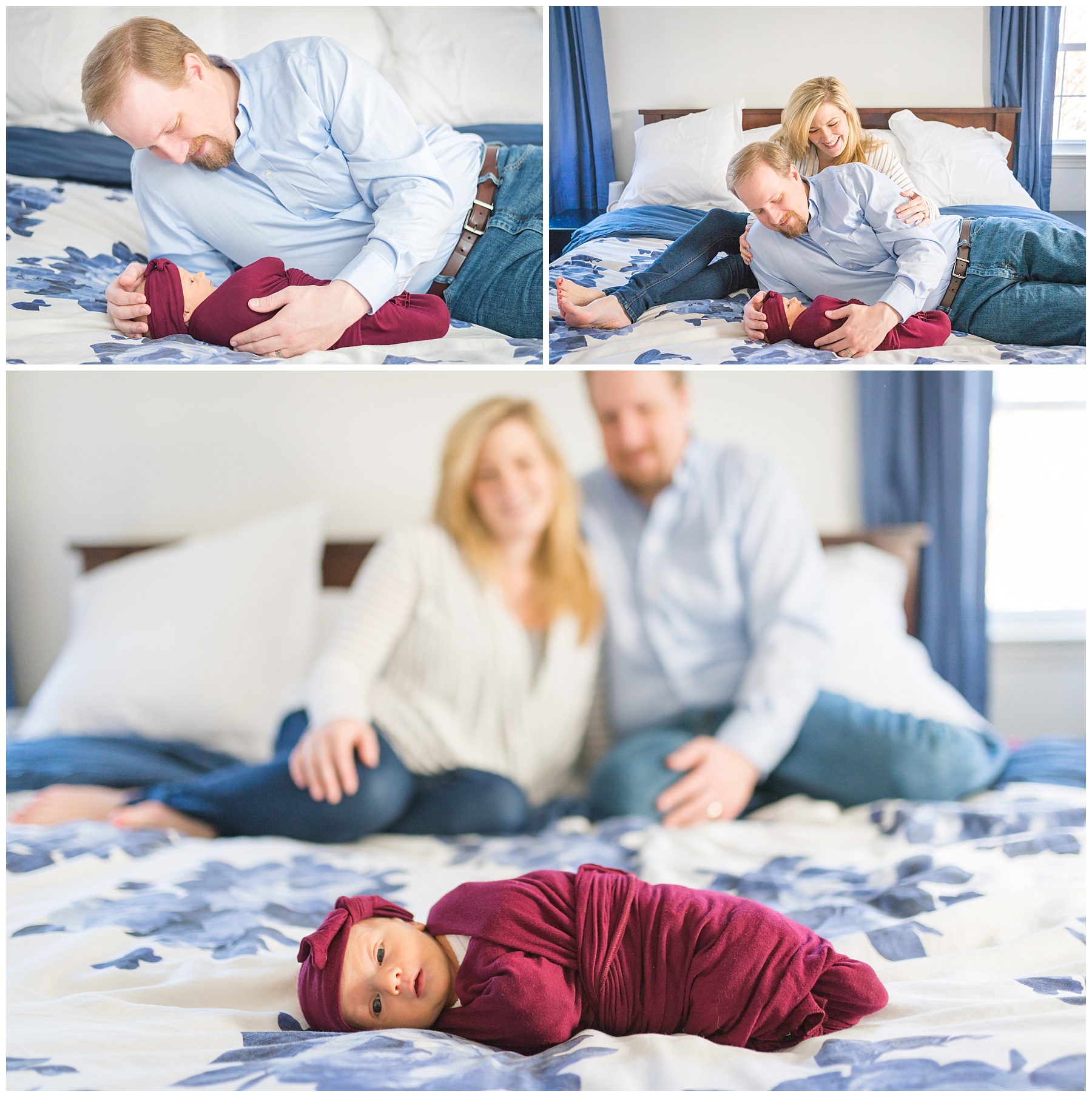 Frederick Maryland Lifestyle Newborn Shoot Mary Sarah Photography