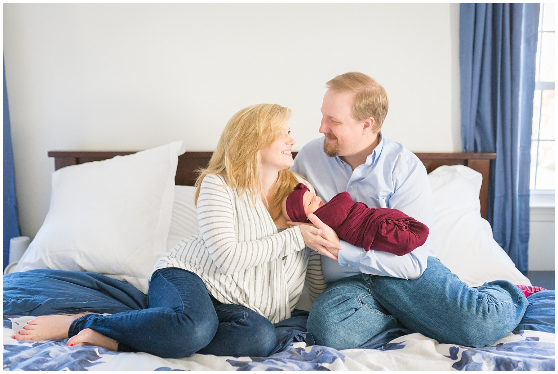 Frederick Maryland Lifestyle Newborn Shoot Mary Sarah Photography