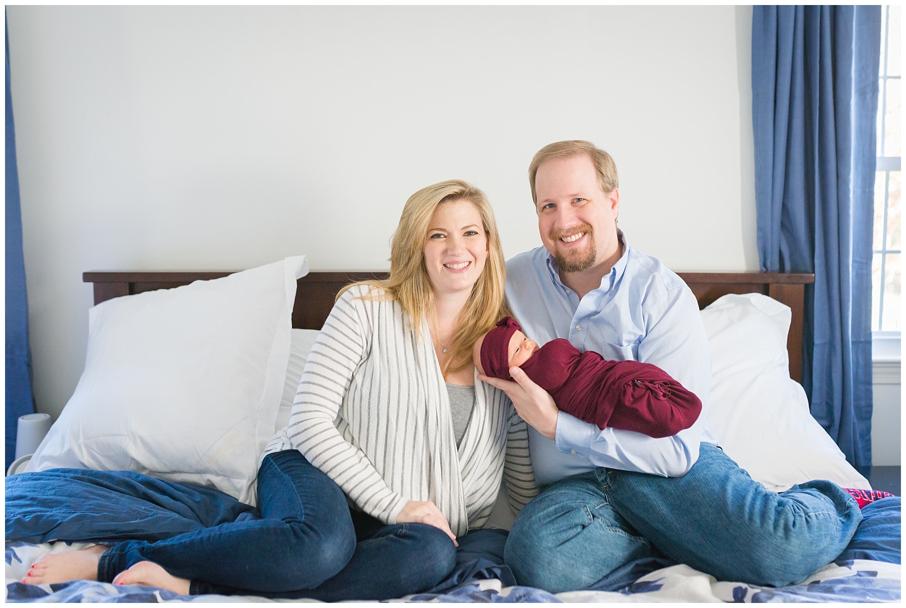 Frederick Maryland Lifestyle Newborn Shoot Mary Sarah Photography