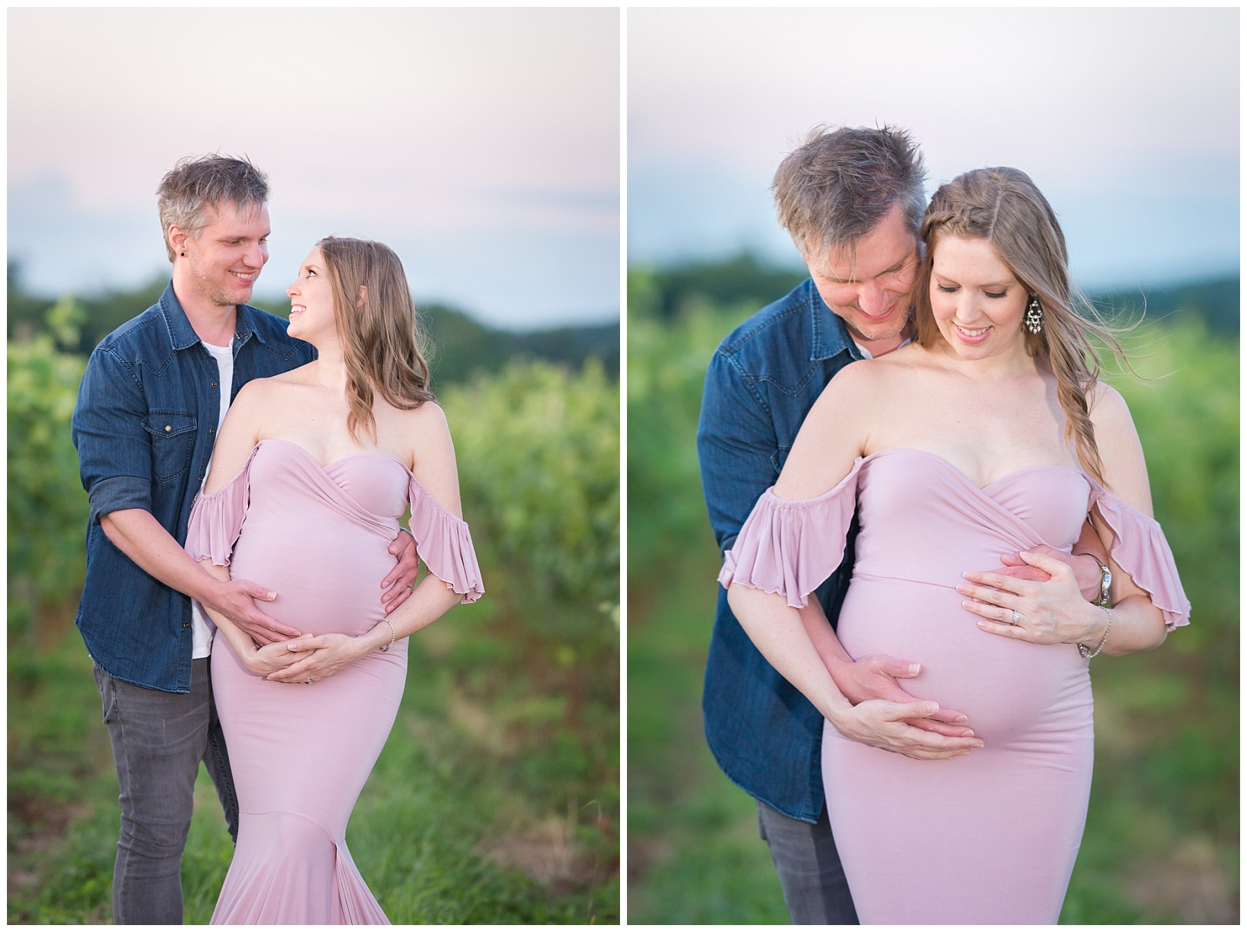 Linganore Winecellars Vineyard Frederick MD Maternity Photographer Mary Sarah Photography 