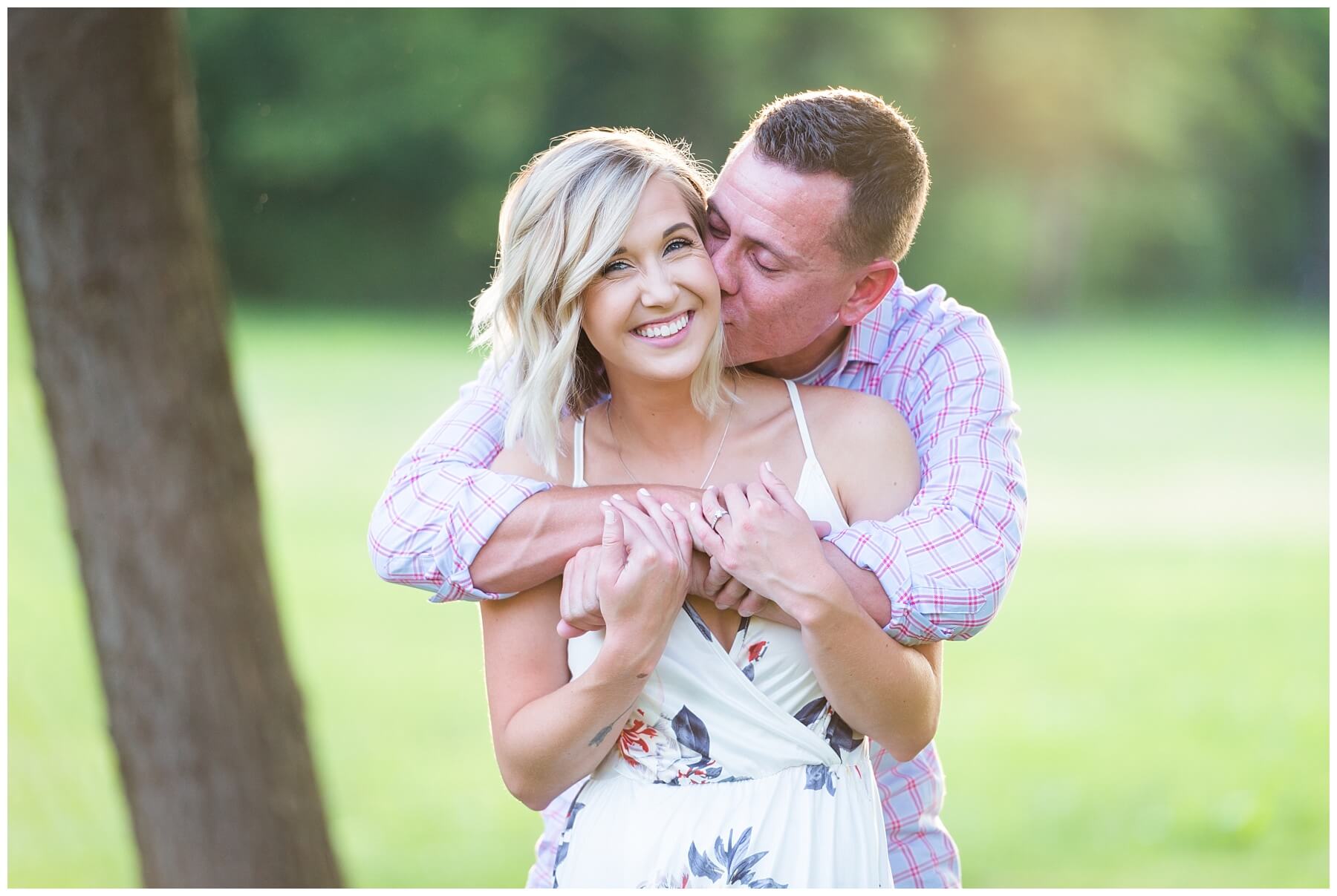 Baker Park Engagement Pictures at Culler Lake