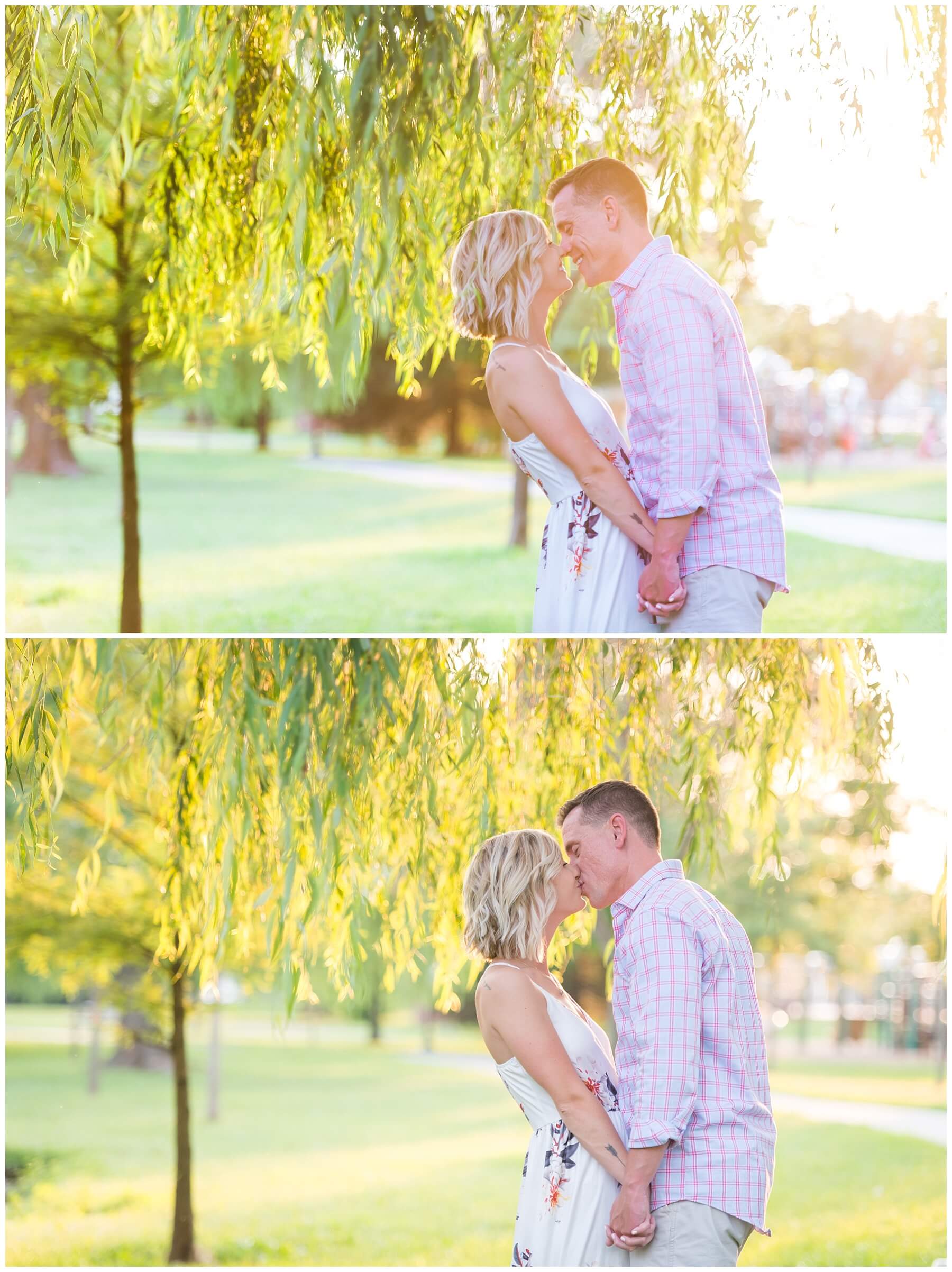 Carroll Creek Baker Park Engagement Pictures