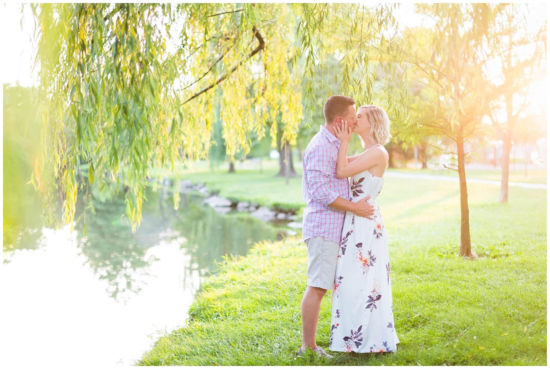 Carroll Creek Baker Park Engagement Pictures