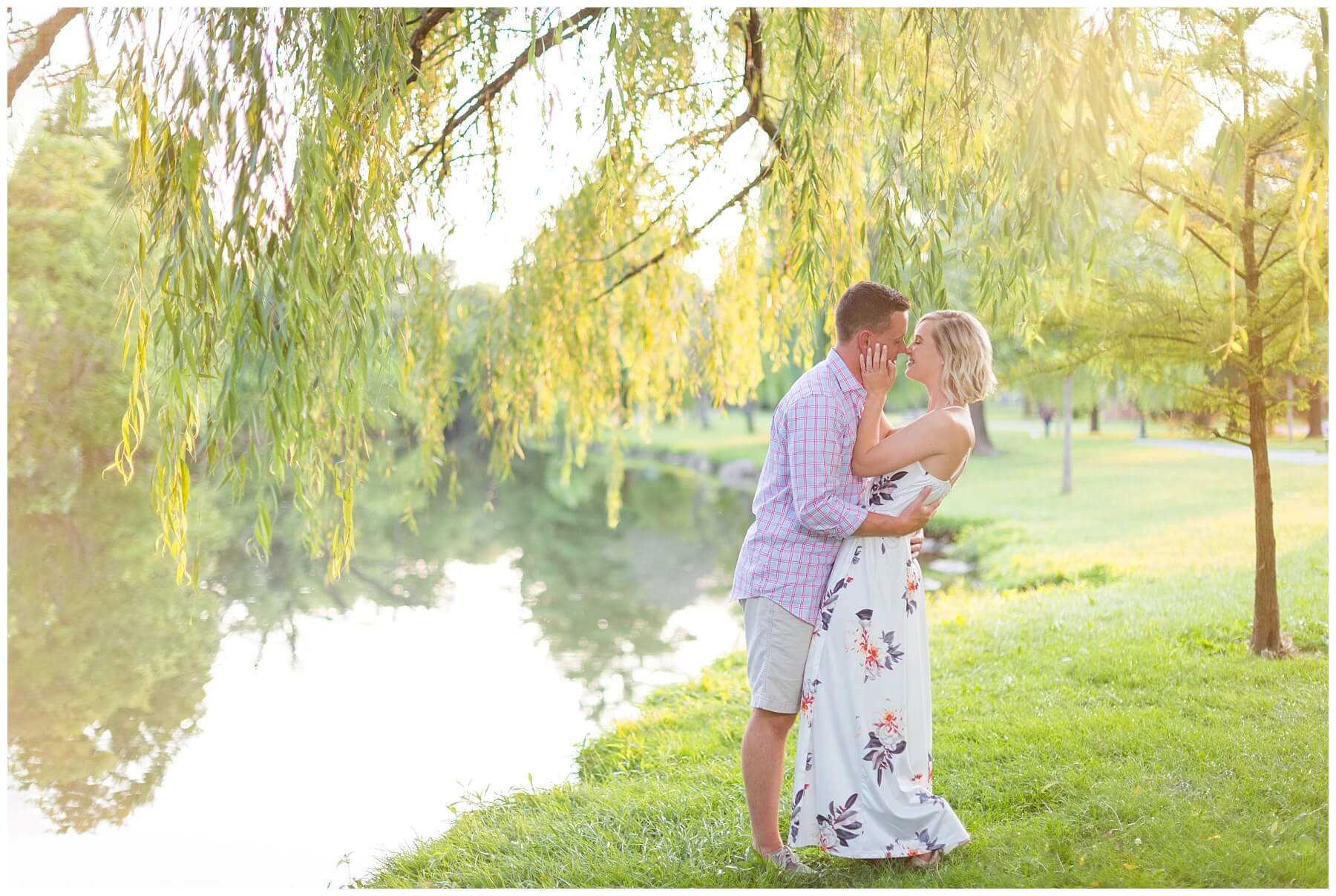 Carroll Creek Baker Park Engagement Pictures