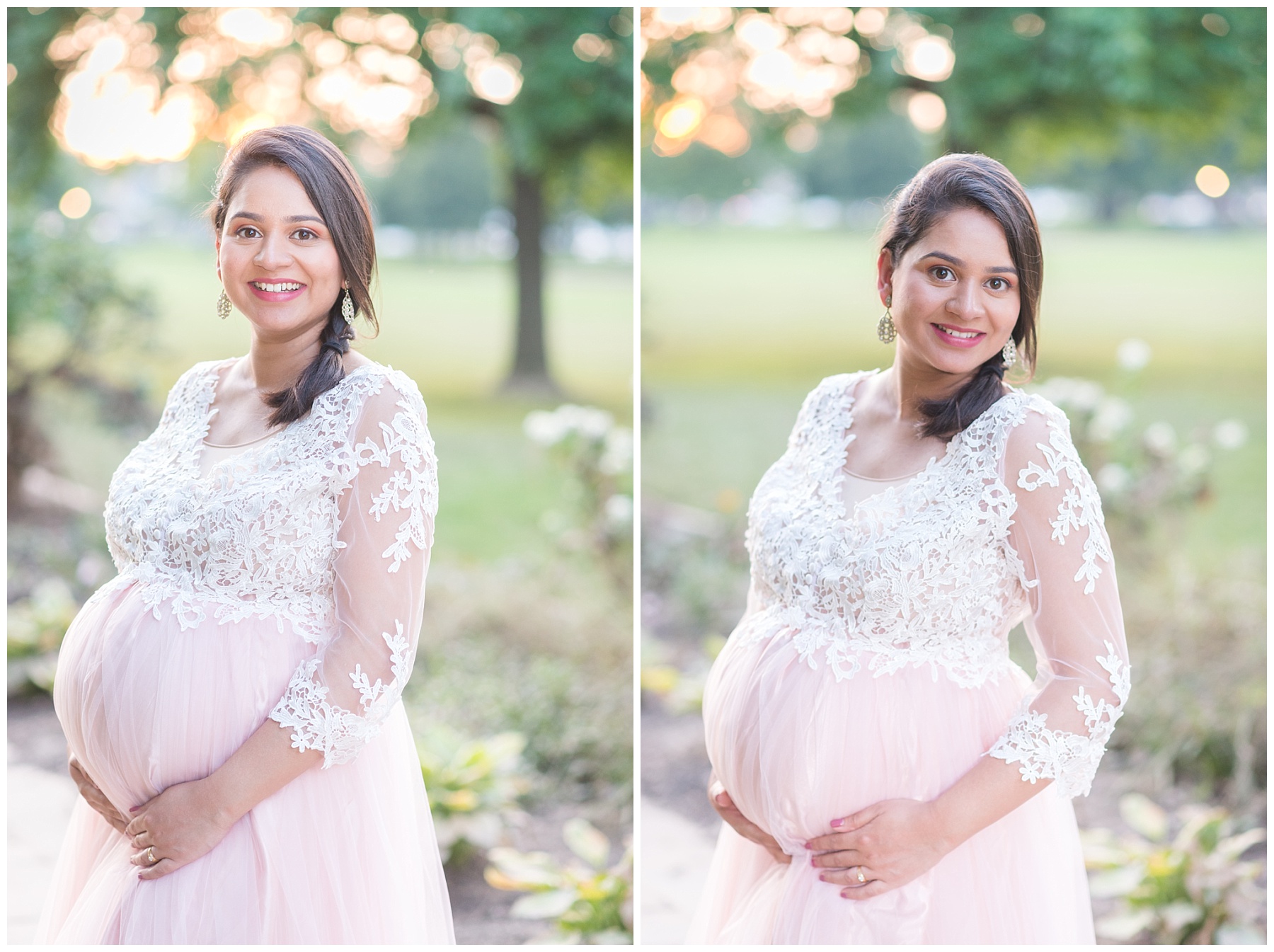 Aurora Maternity Gown Baker Park Maternity Session