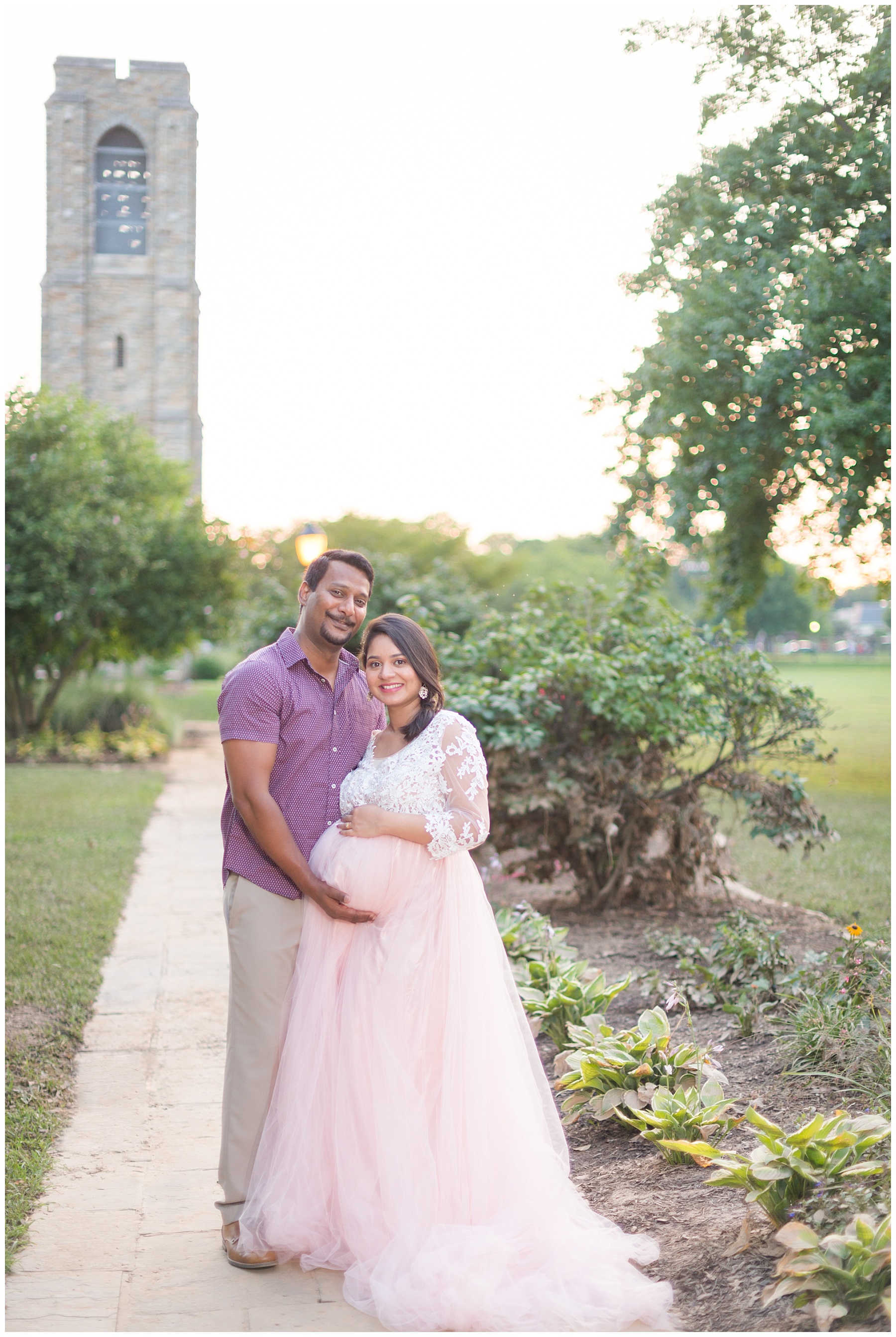 Aurora Maternity Gown Baker Park Maternity Session