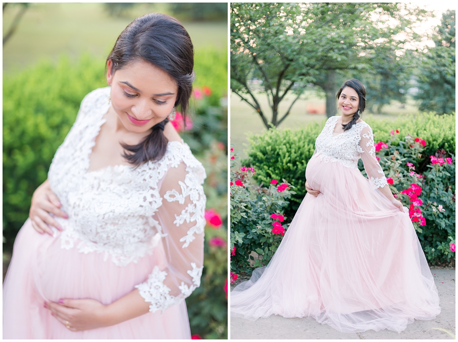 Aurora Maternity Gown Baker Park Maternity Session