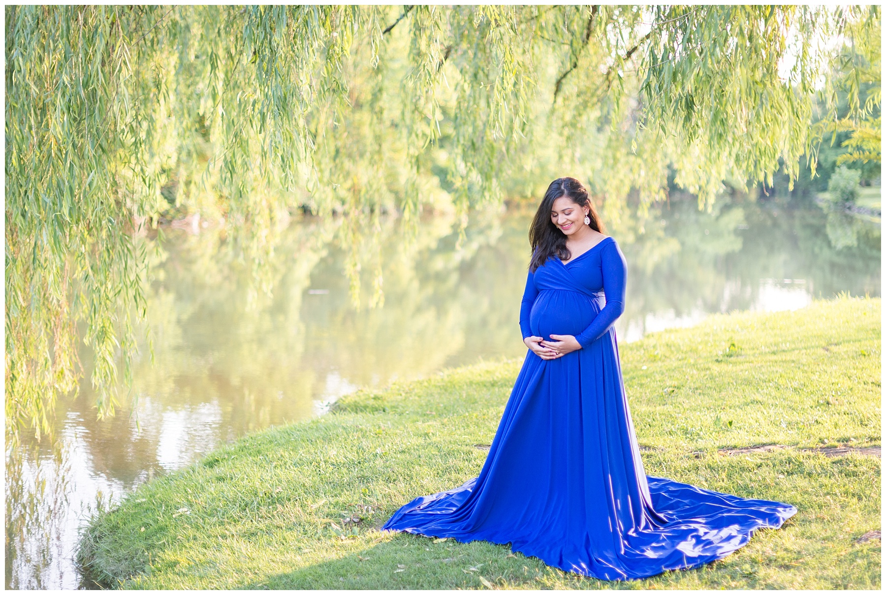 Baker Park Maternity Shoot by Willow Trees