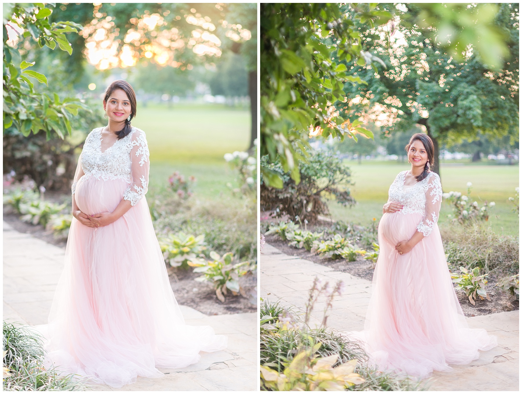 Aurora Gown Baker Park Maternity Session