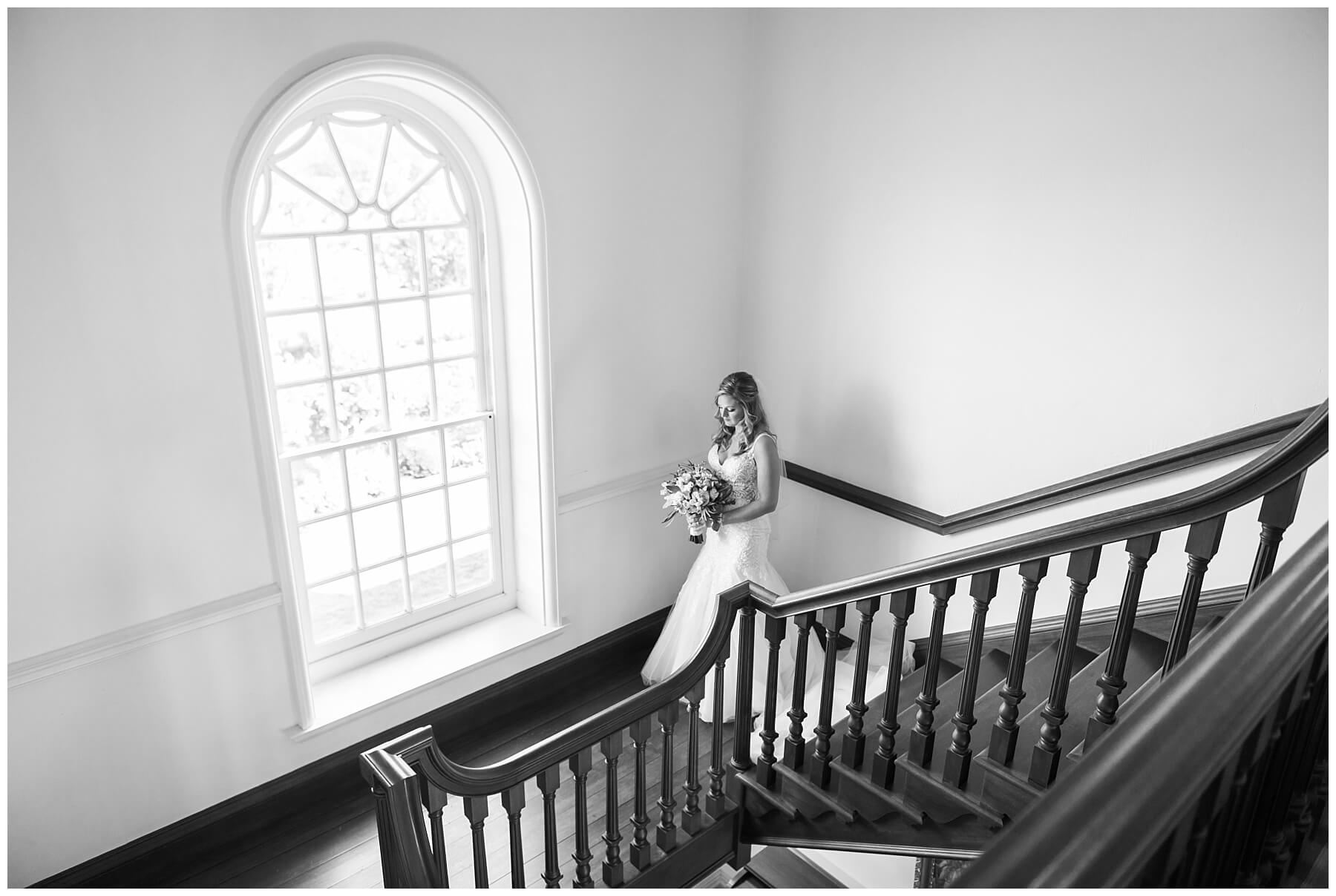 Dulanys Overlook Staircase Wedding