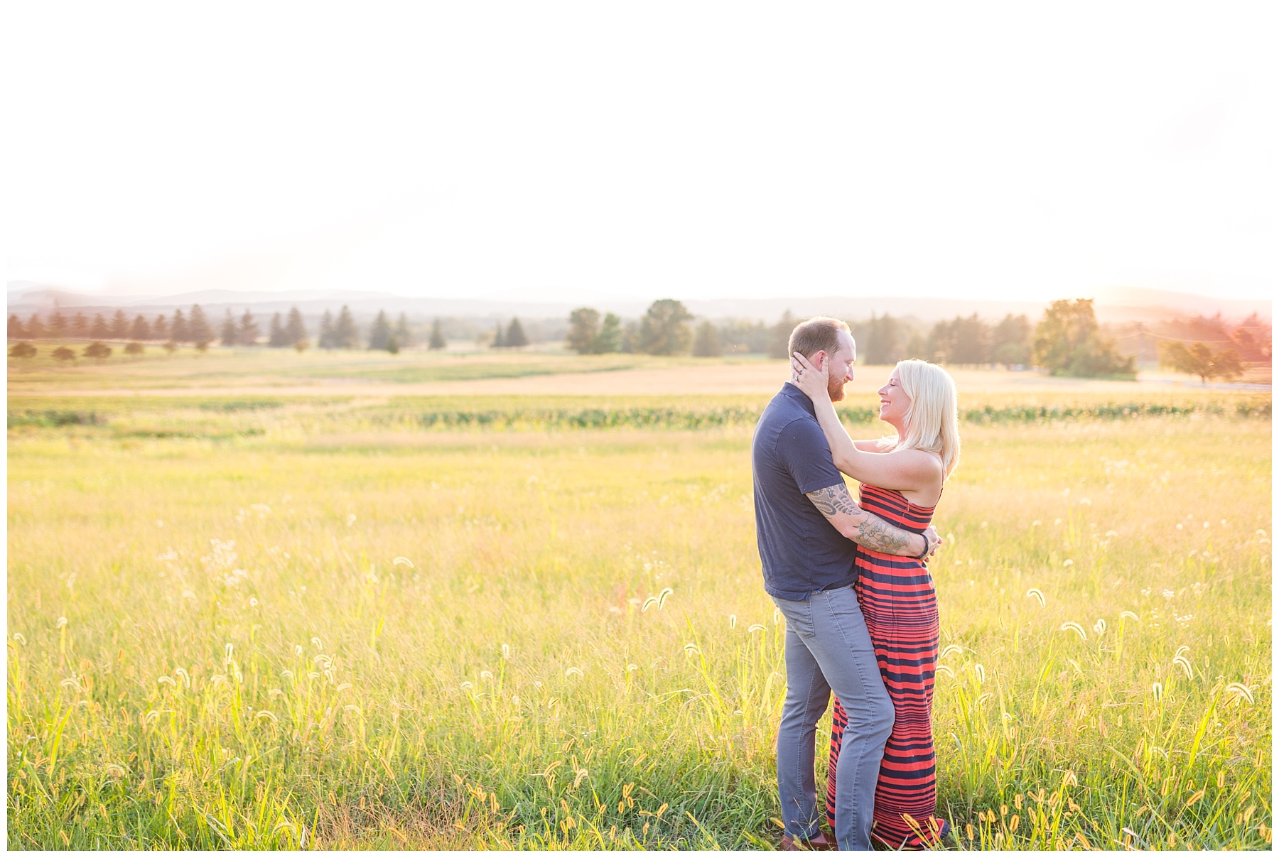 Golden Hour Gettysburg Battlefield Engagement Shoot