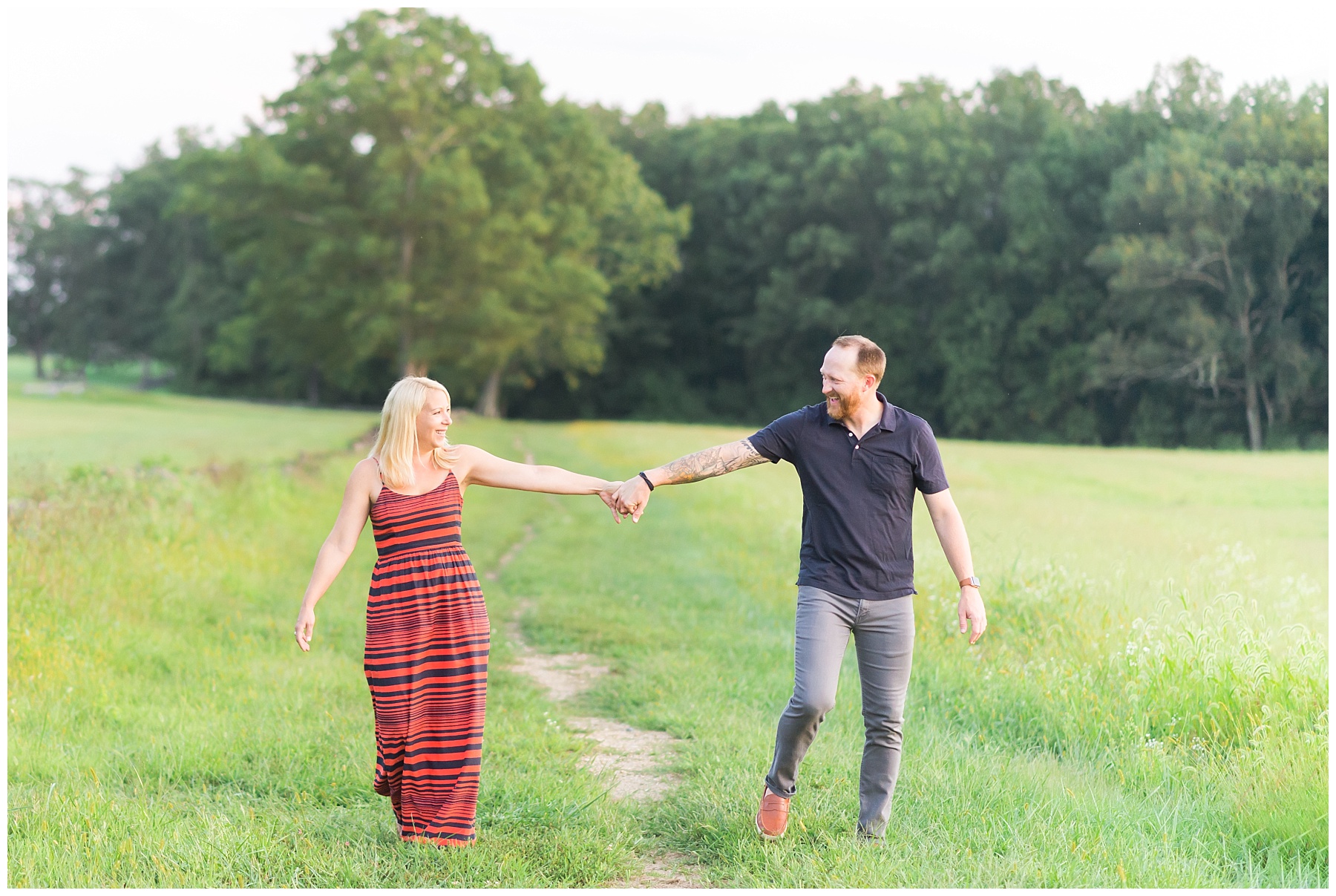 Gettysburg Battlefield Engagement Pictures