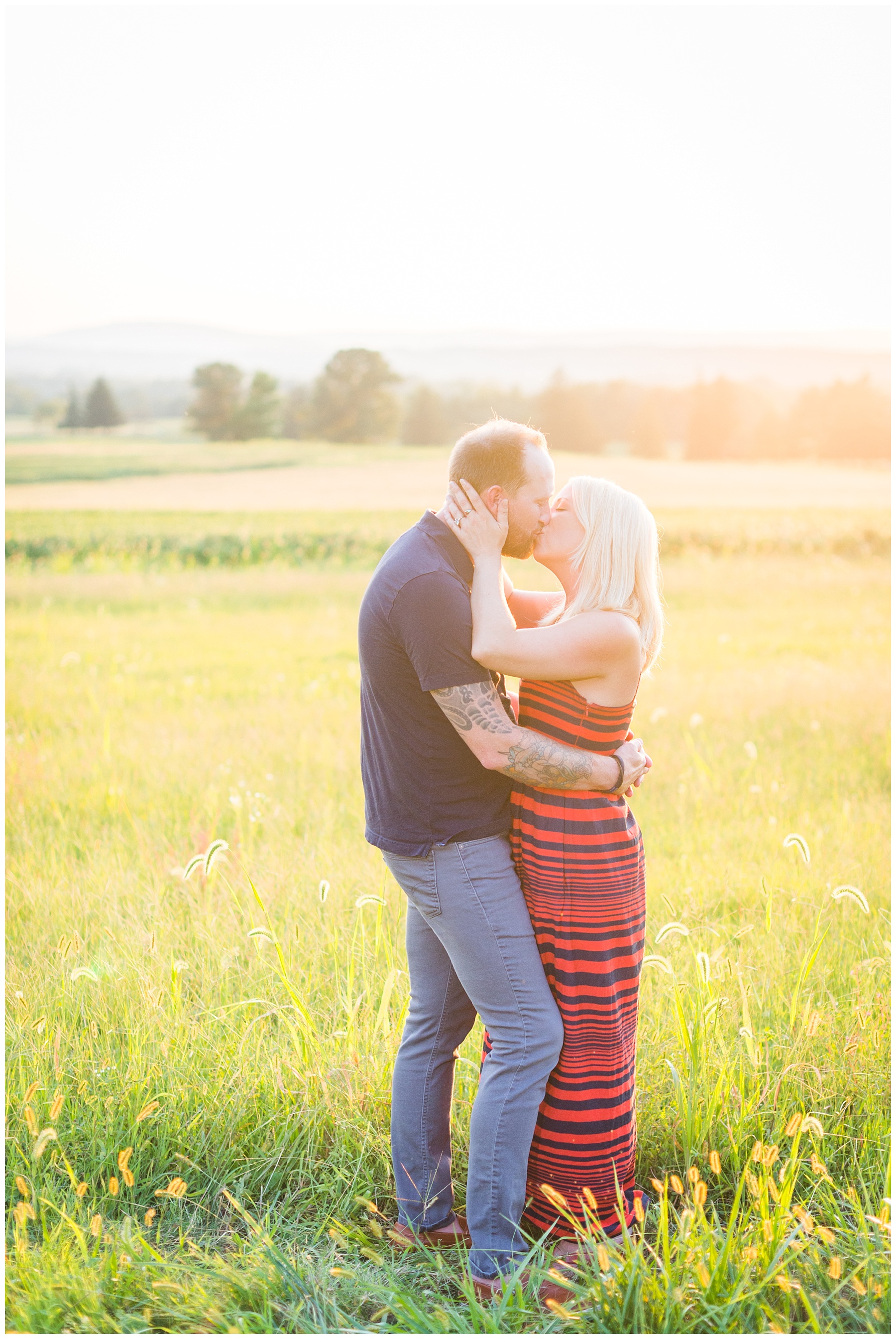 Golden Hour Gettysburg Battlefield Engagement Shoot