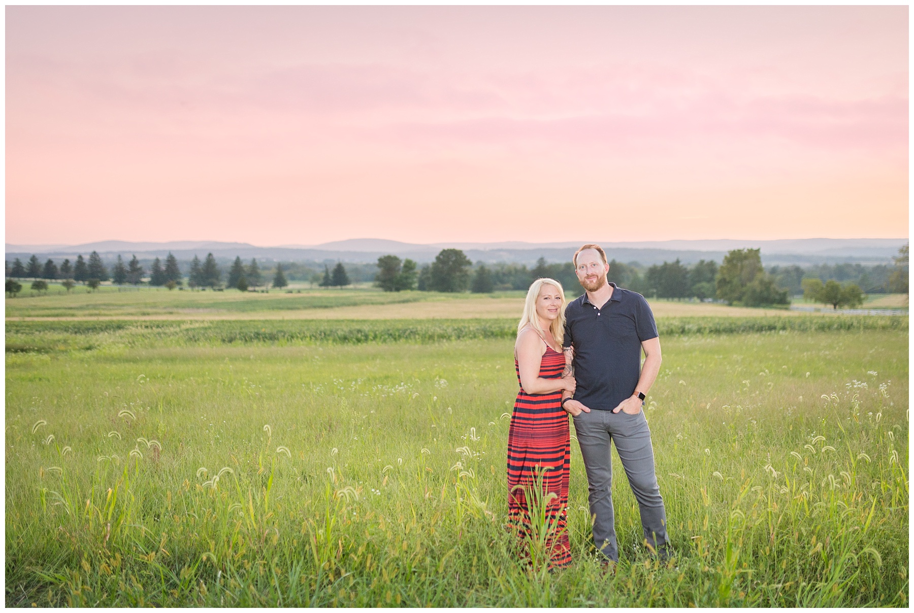 Sunset Downtown Gettysburg Battlefield Engagement Shoot