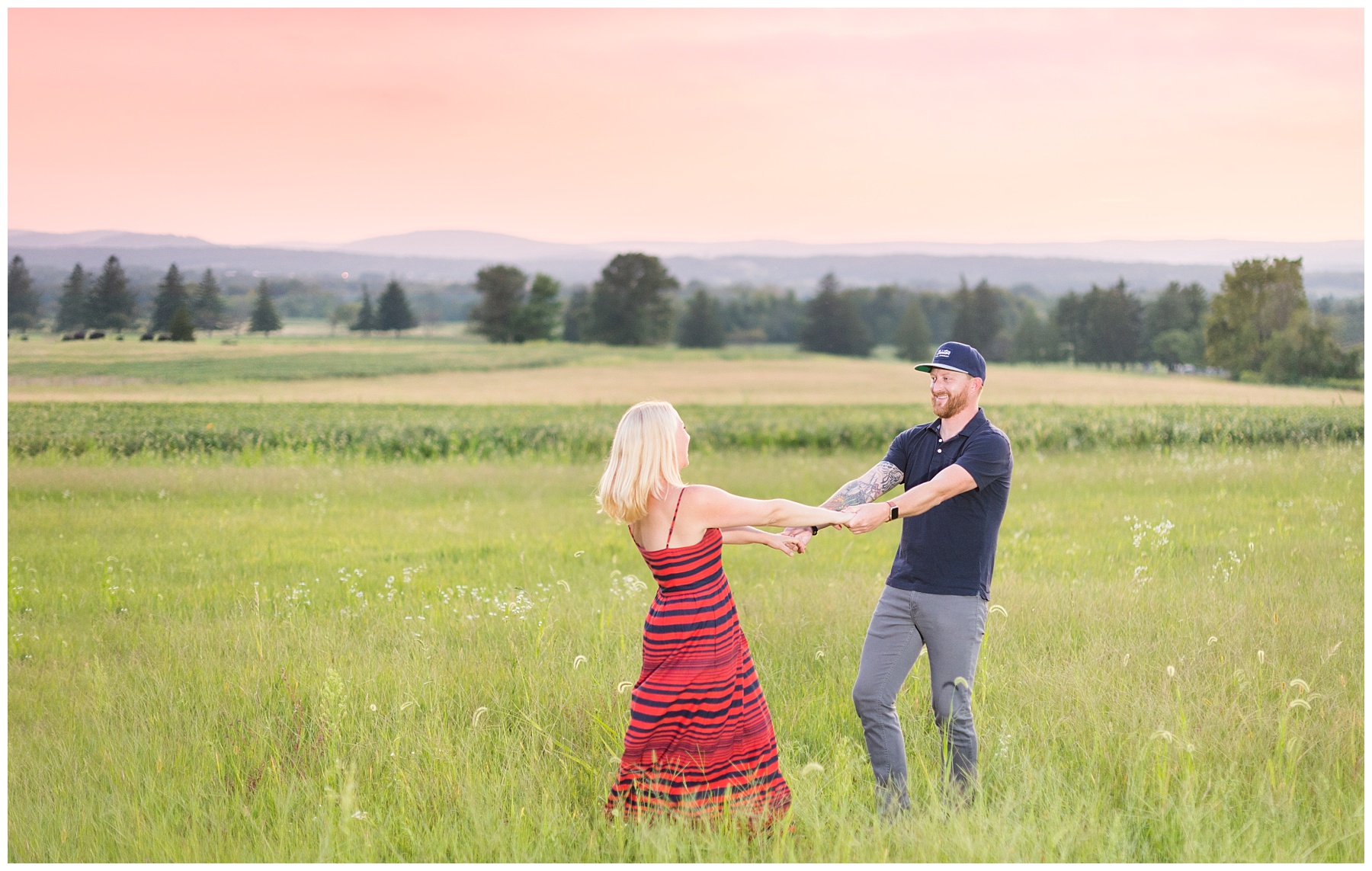 Sunset Downtown Gettysburg Battlefield Engagement Shoot