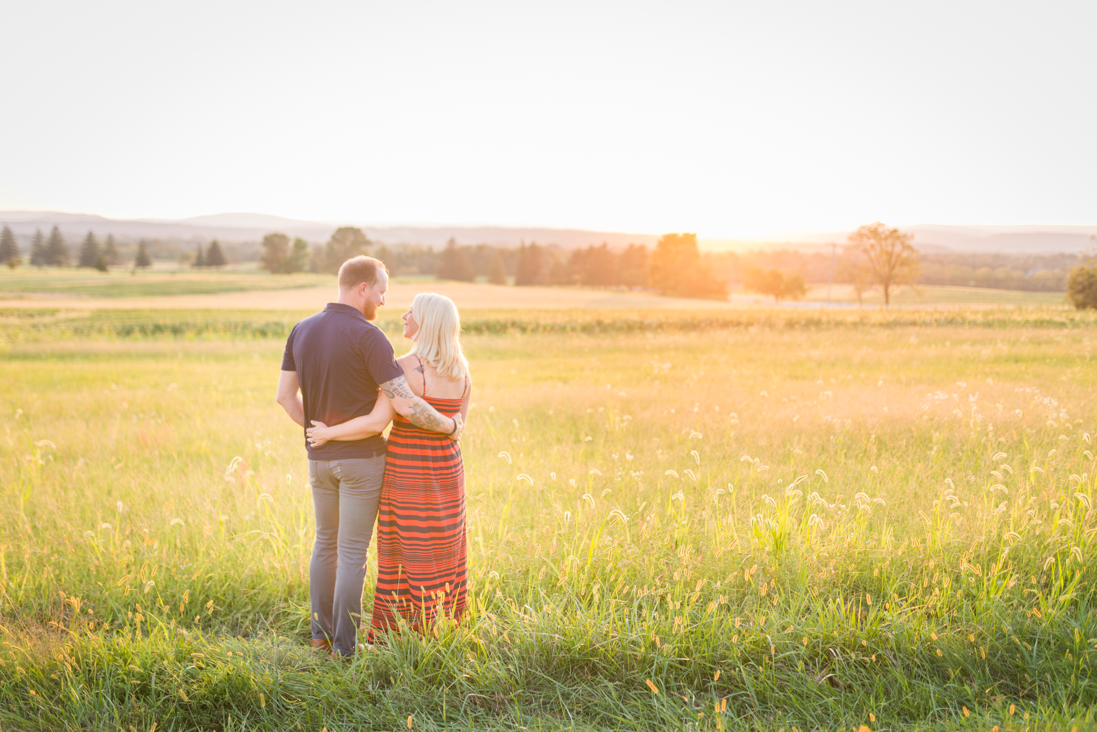 Gettysburg Battlefield Engagement Pictures