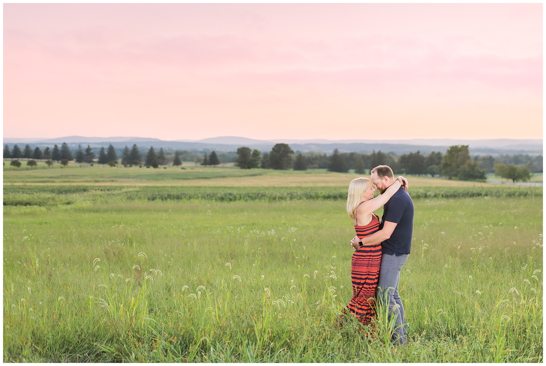 Sunset Downtown Gettysburg Battlefield Engagement Shoot