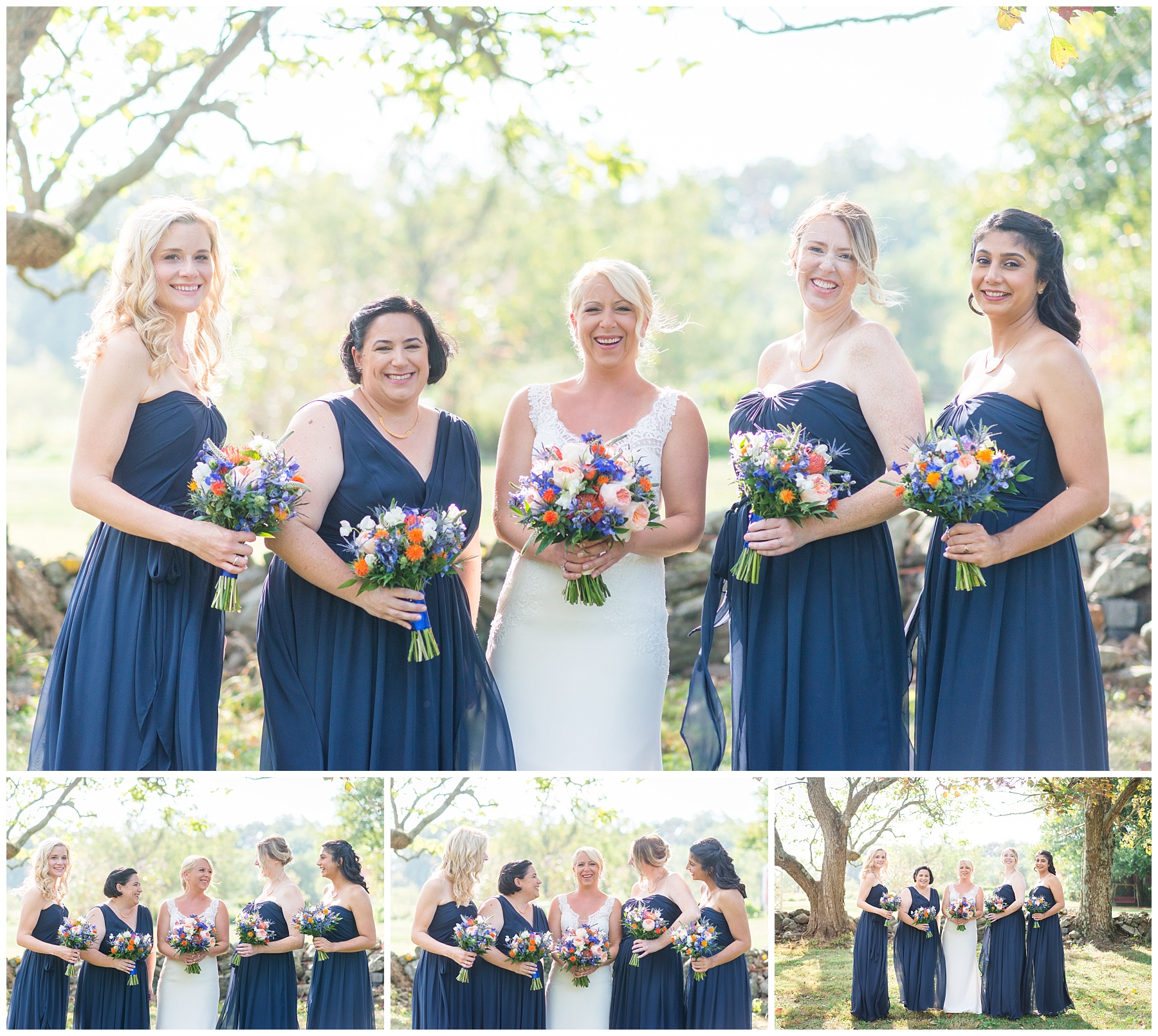 Gettysburg Battlefield Bed and Breakfast Wedding Bridesmaid Photos