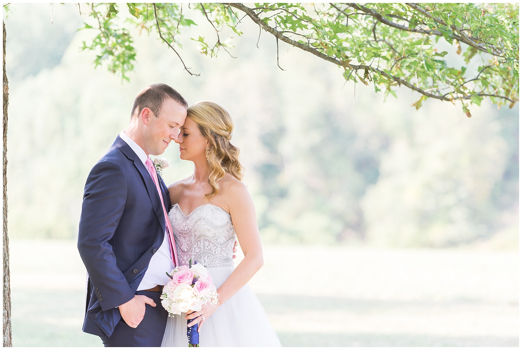 Couple poses by Maryland Wedding Photographer Mary Sarah Photography