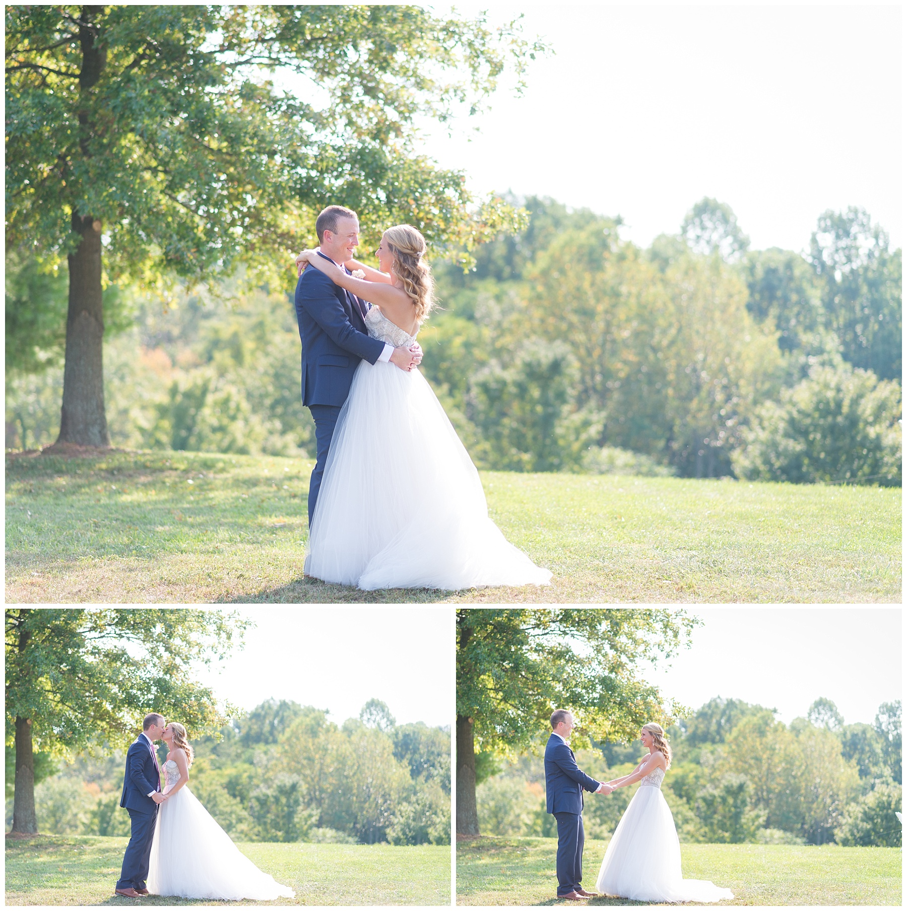 Couple poses by Maryland Wedding Photographer Mary Sarah Photography