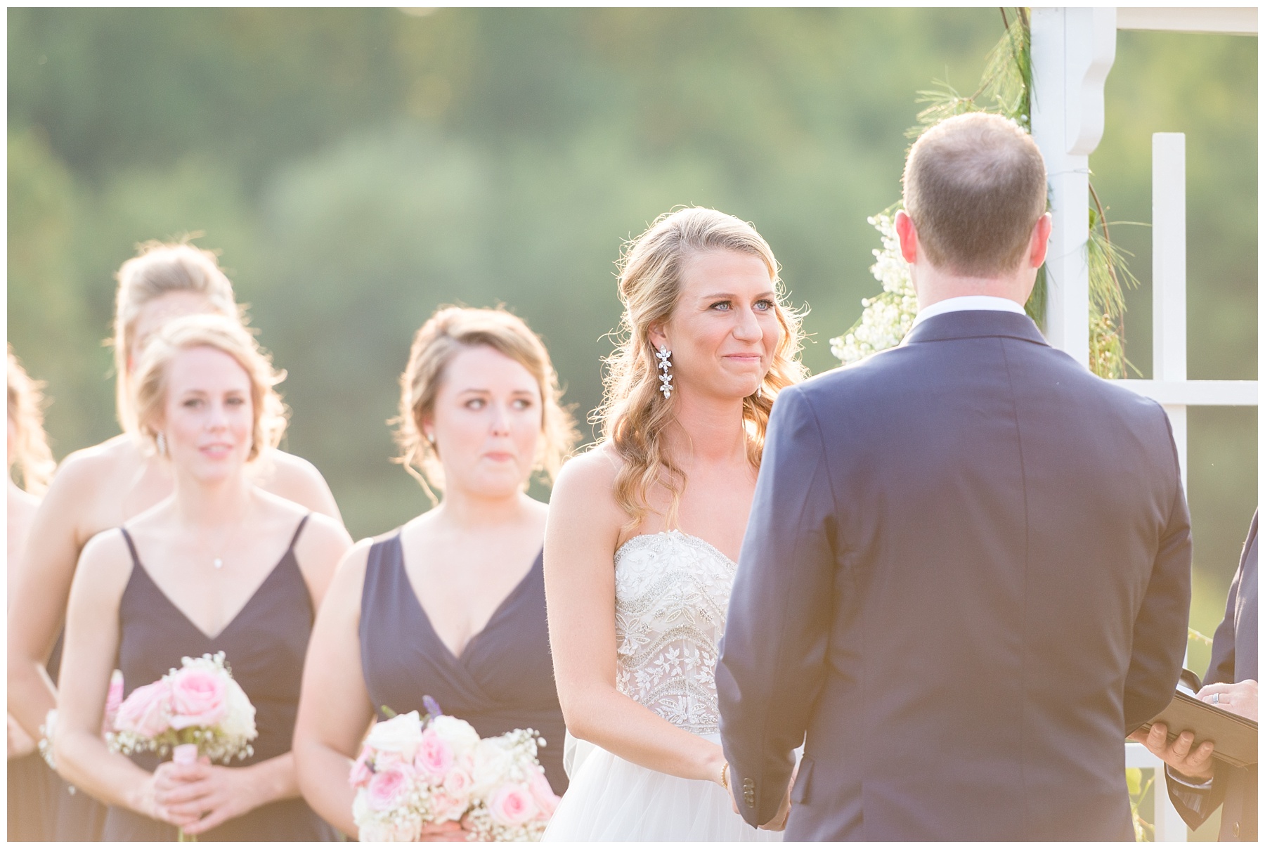 Outdoor Ceremony Pictures by Maryland Wedding Photographer Mary Sarah Photography