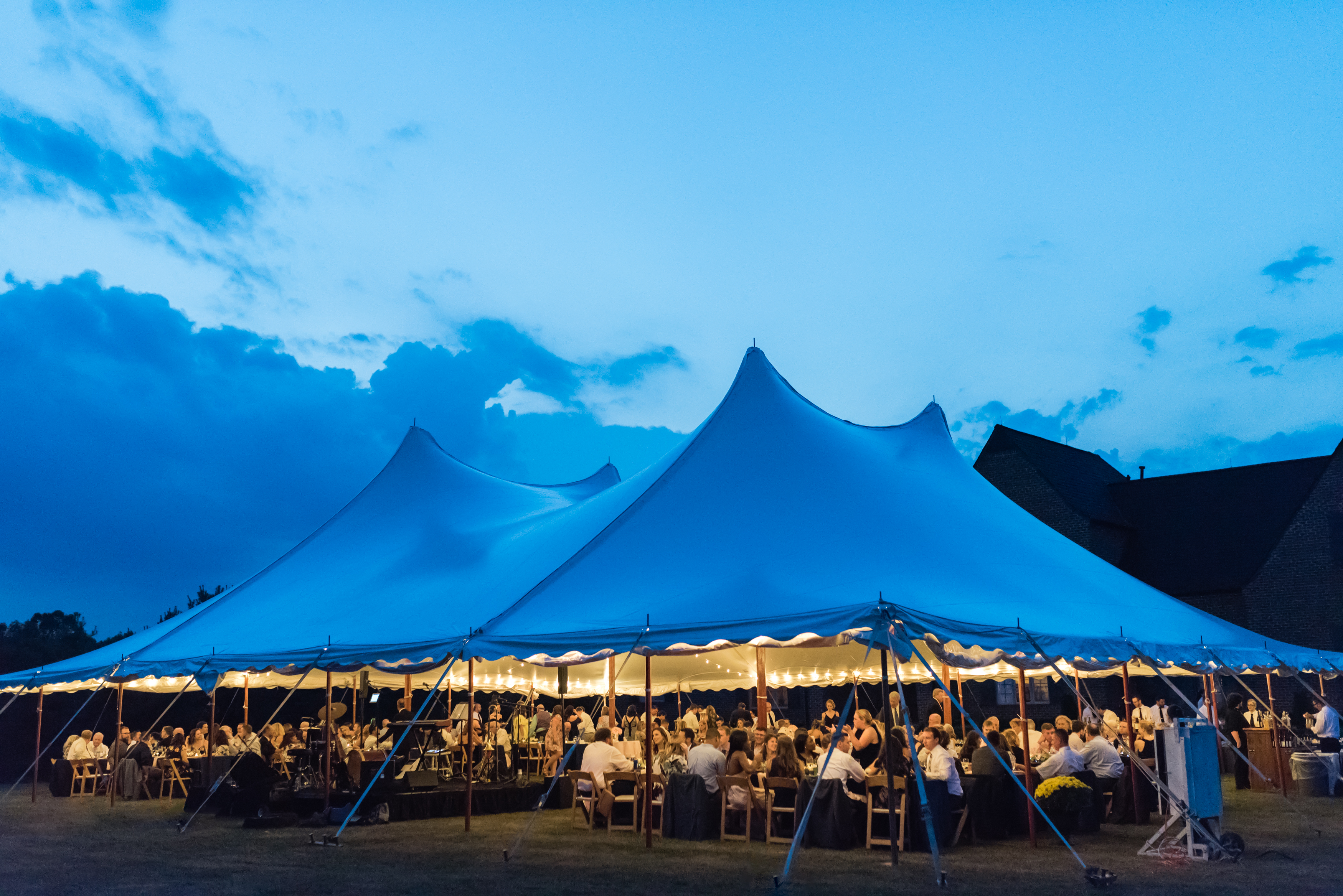 Tent Reception Pictures by Maryland Wedding Photographer Mary Sarah Photography