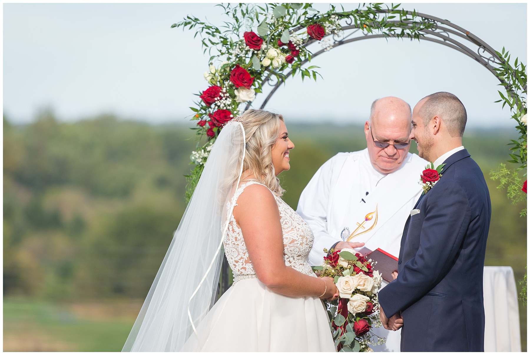 Mountain Branch Golf Club Wedding Ceremony Photos