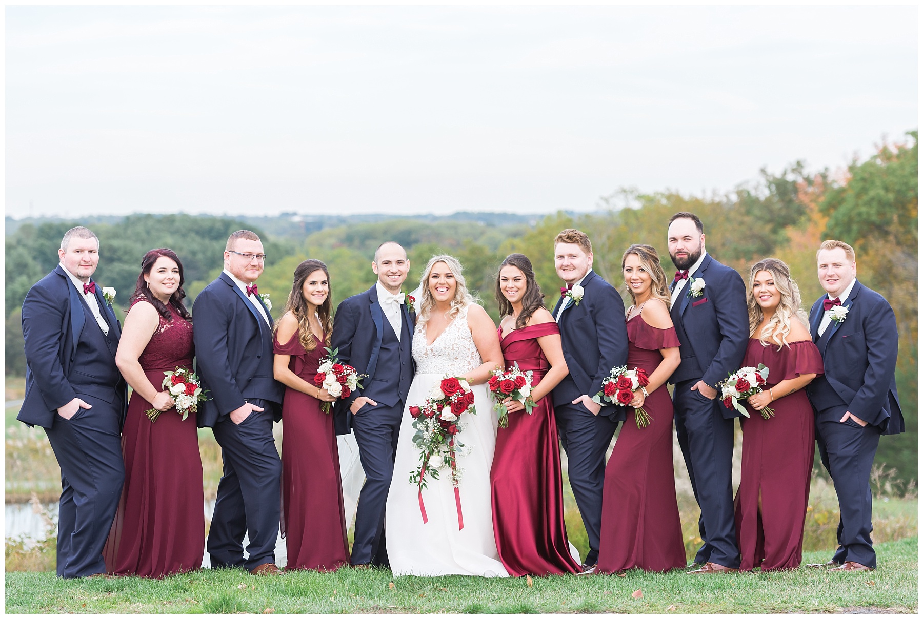 Mountain Branch Golf Club Wedding Photos